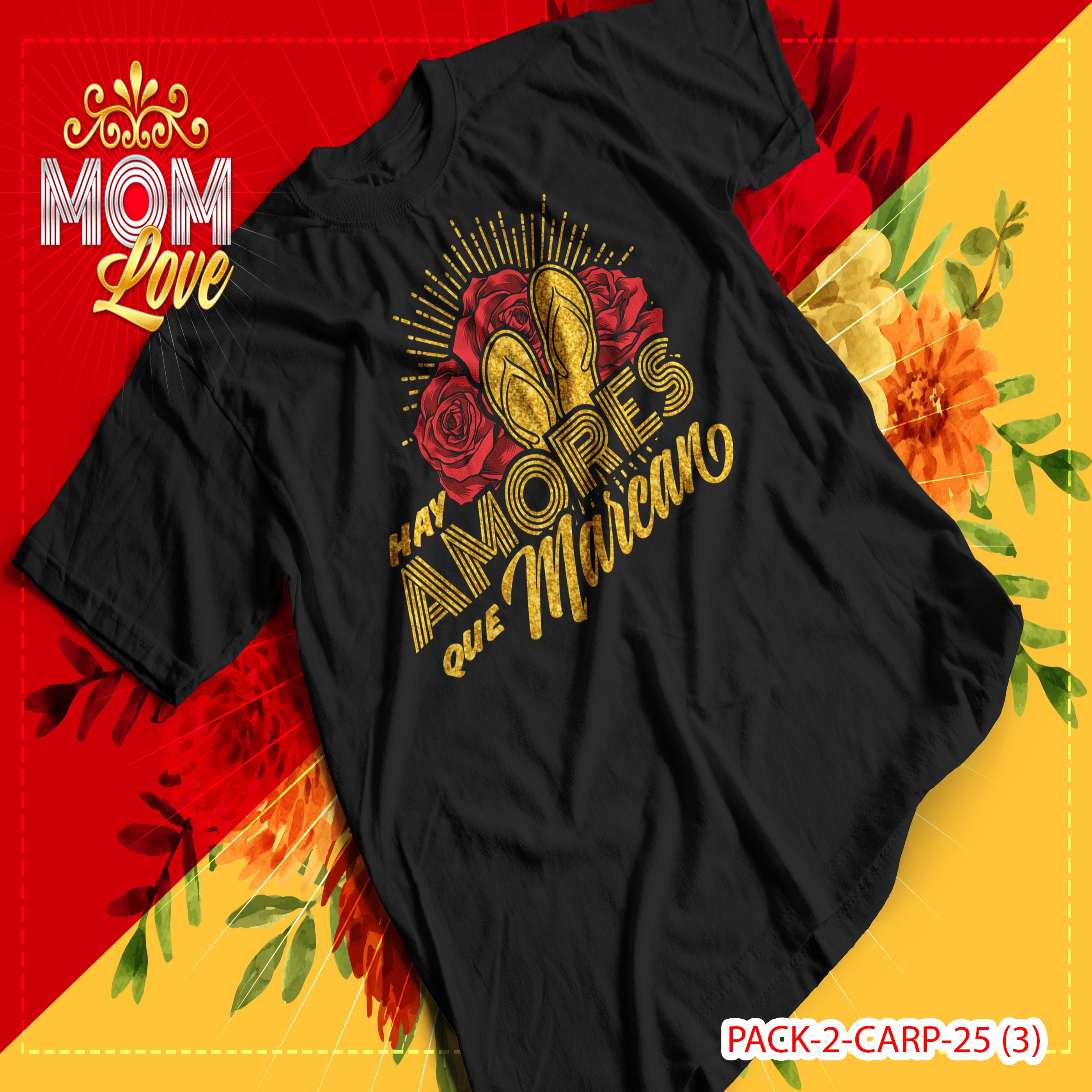 PACK CAMISETA - DTF - DIA DE LA MADRES 0003