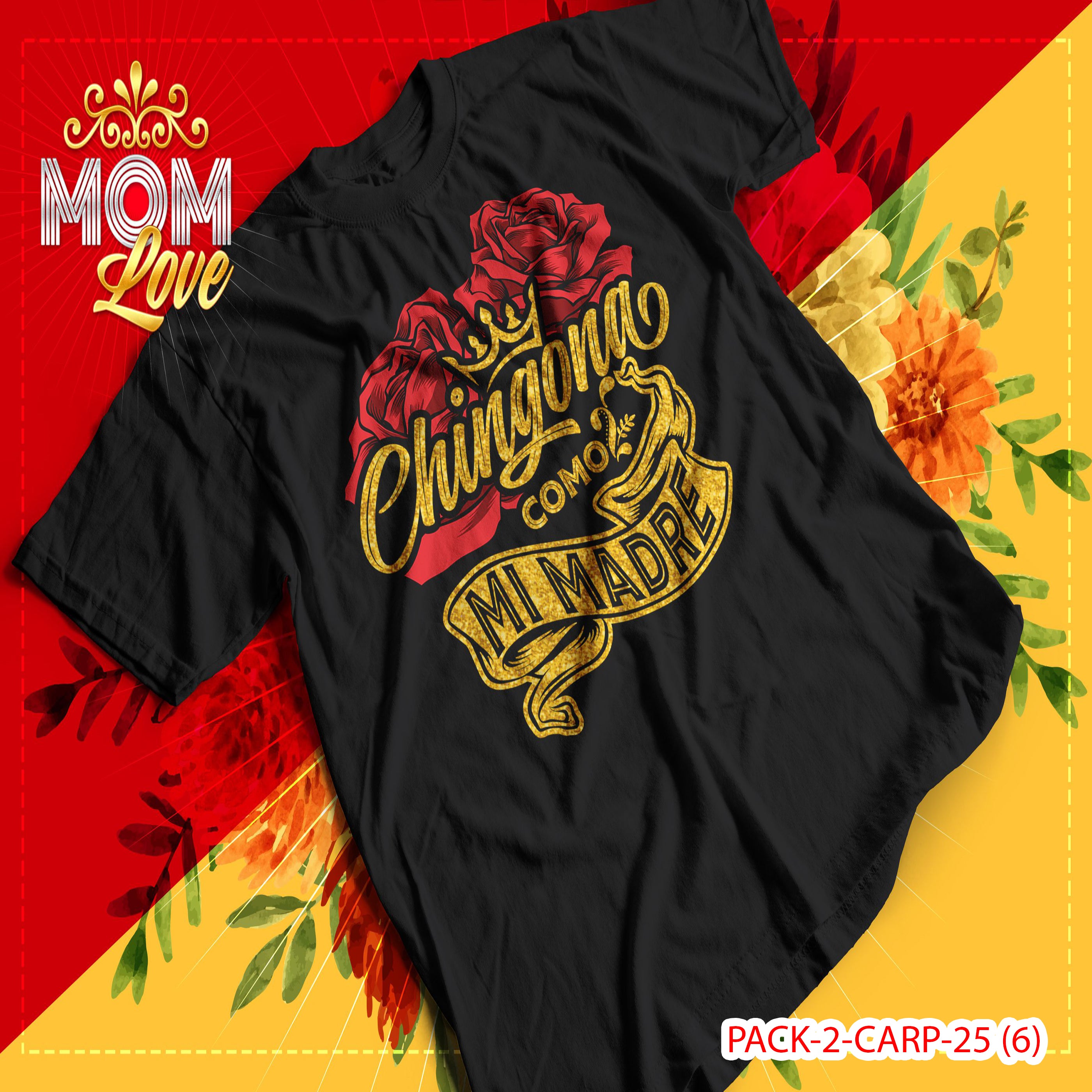 PACK CAMISETA - DTF - DIA DE LA MADRES 0003