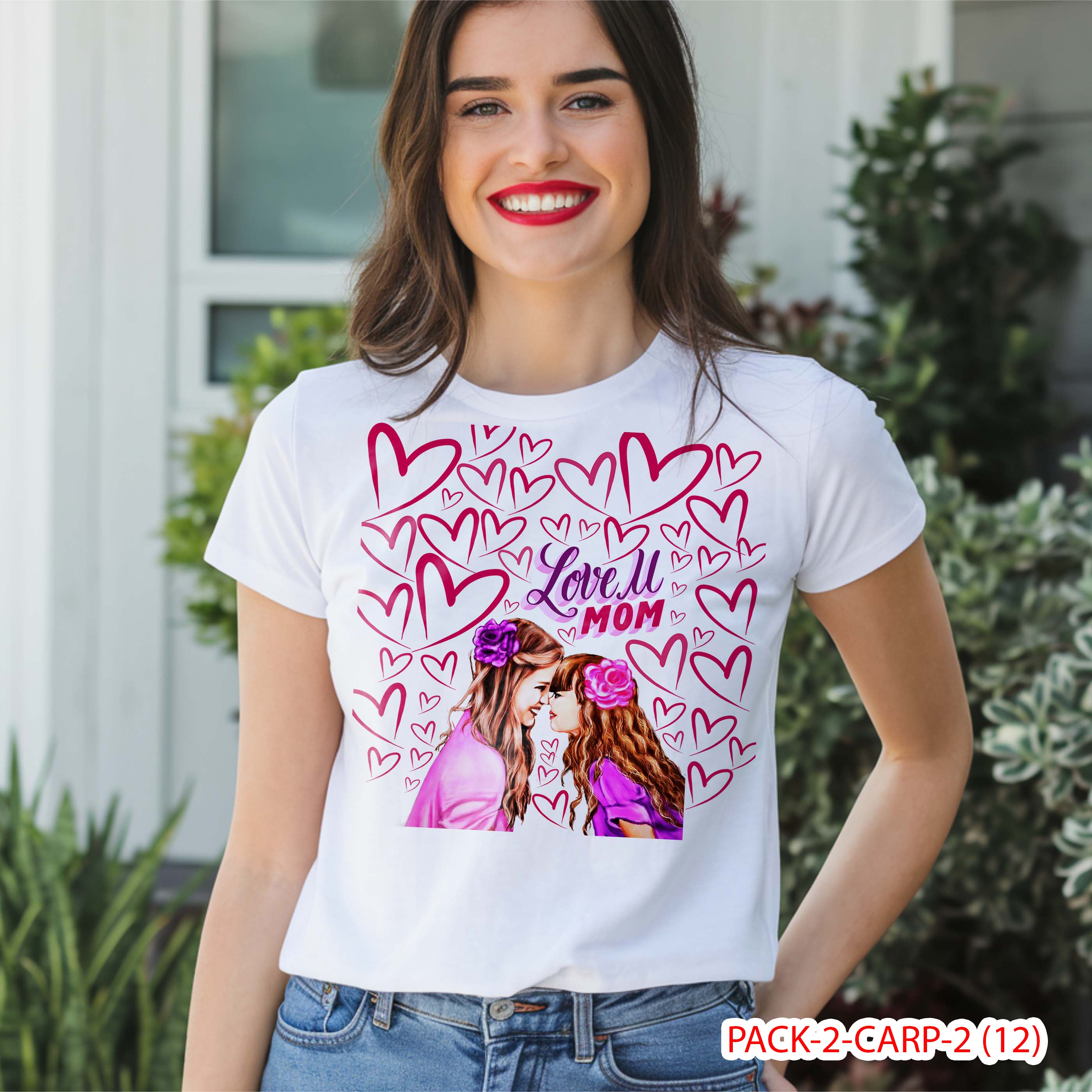 PACK CAMISETA - DTF - DIA DE LA MADRES 0001