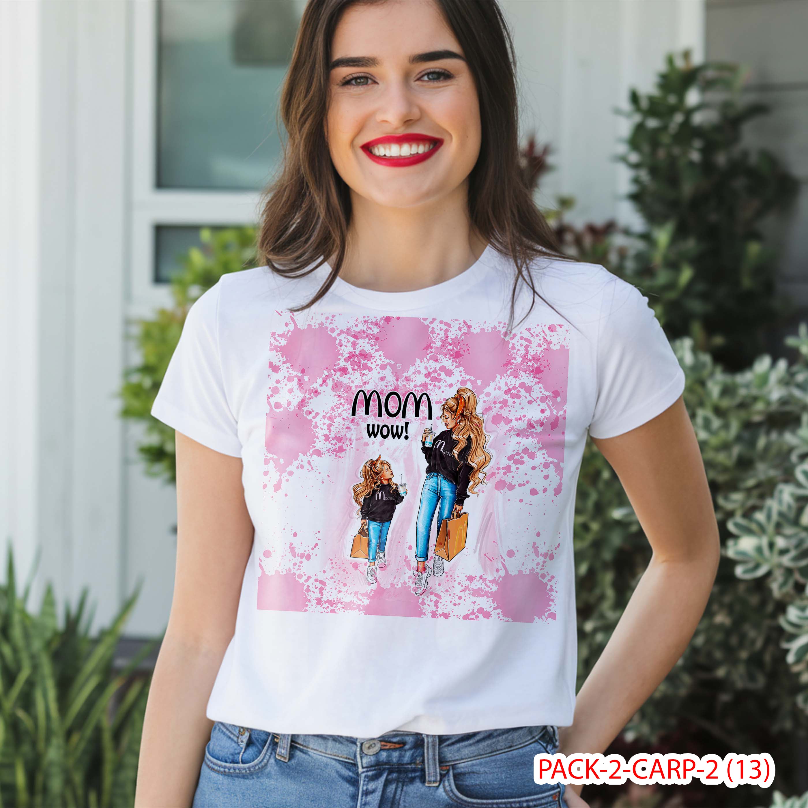 PACK CAMISETA - DTF - DIA DE LA MADRES 0001