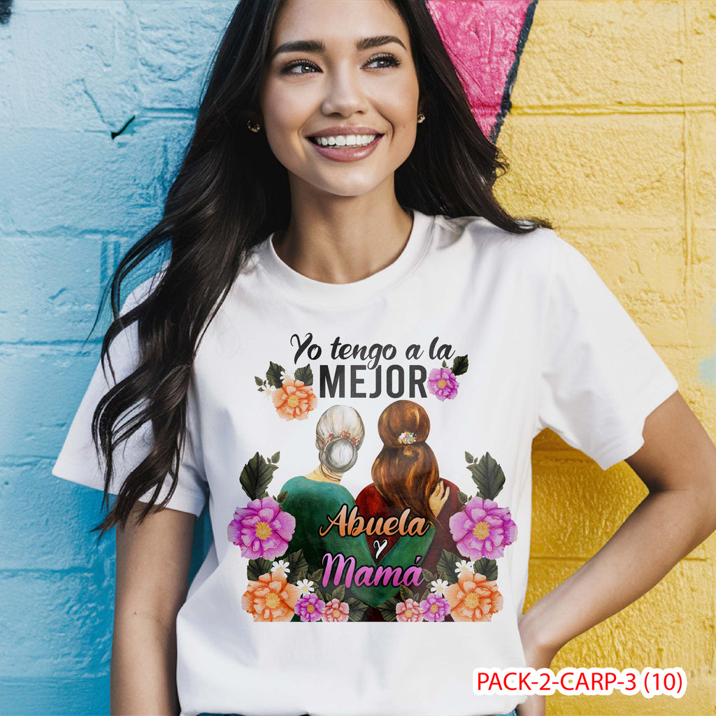 PACK CAMISETA - DTF - DIA DE LA MADRES 0001