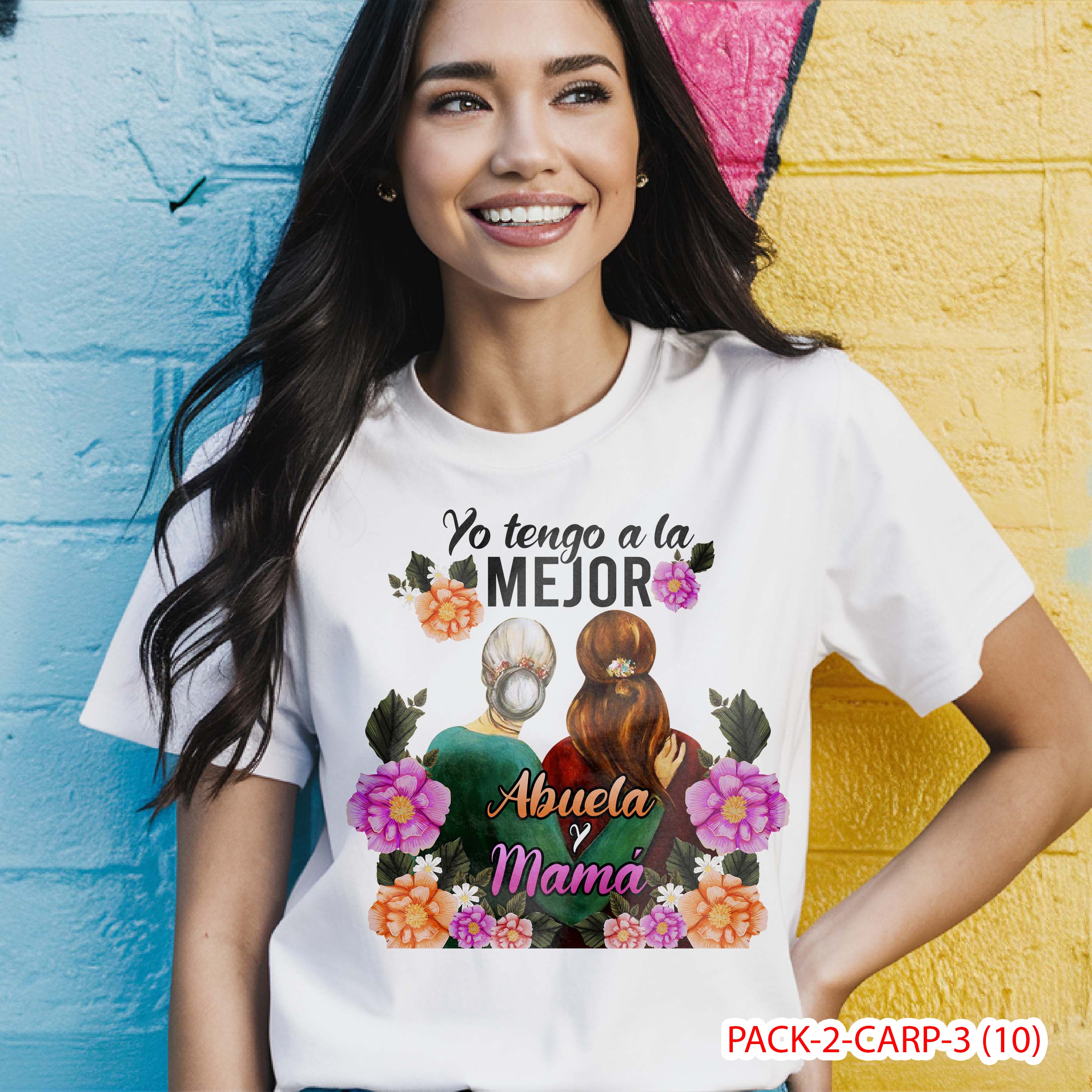 PACK CAMISETA - DTF - DIA DE LA MADRES 0001