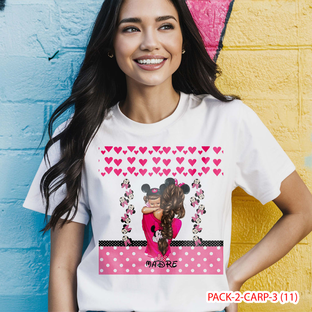 PACK CAMISETA - DTF - DIA DE LA MADRES 0001