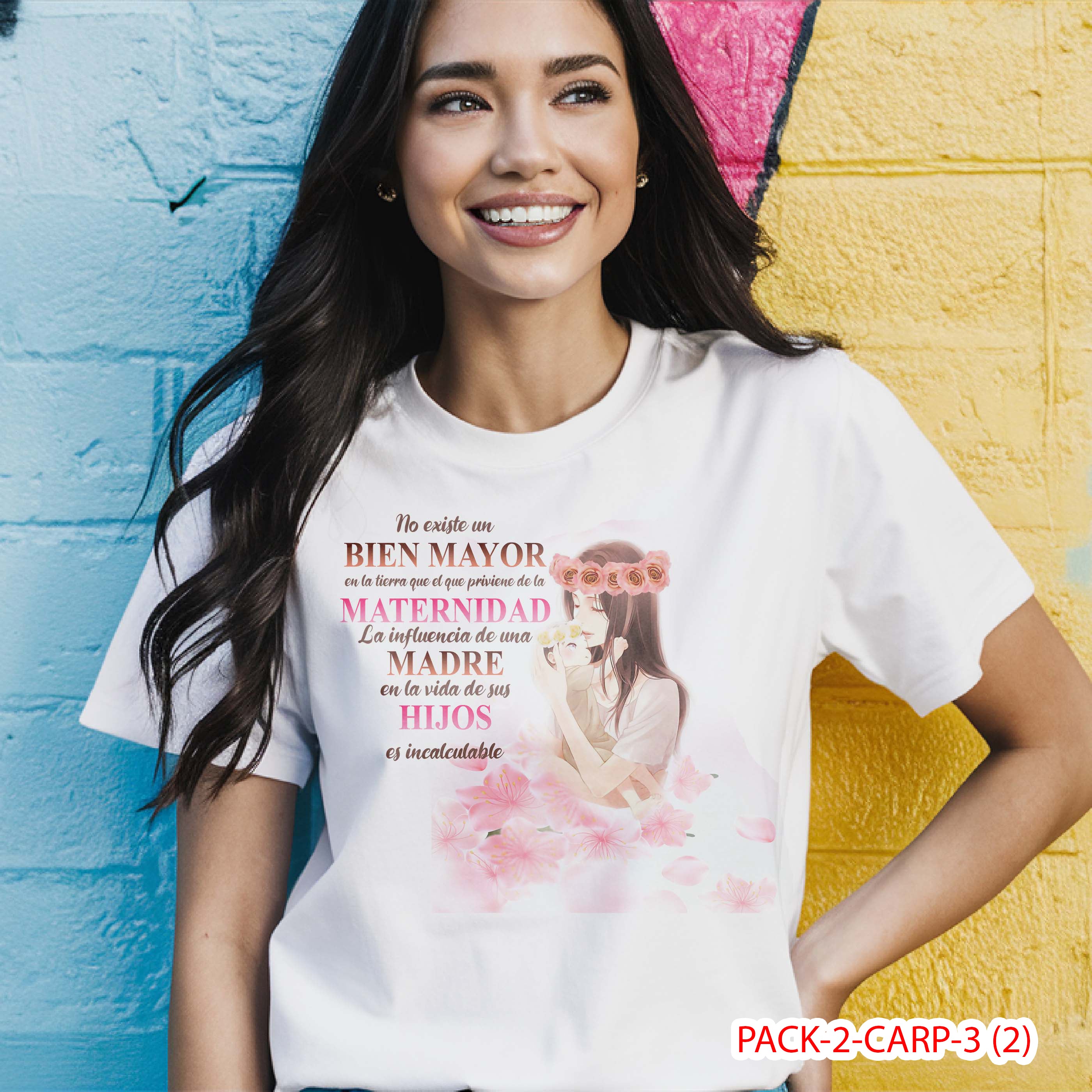 PACK CAMISETA - DTF - DIA DE LA MADRES 0001