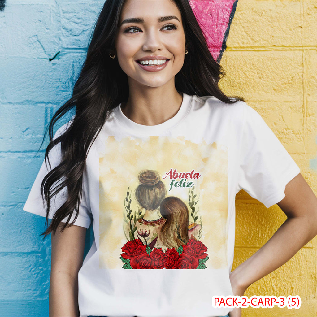 PACK CAMISETA - DTF - DIA DE LA MADRES 0001