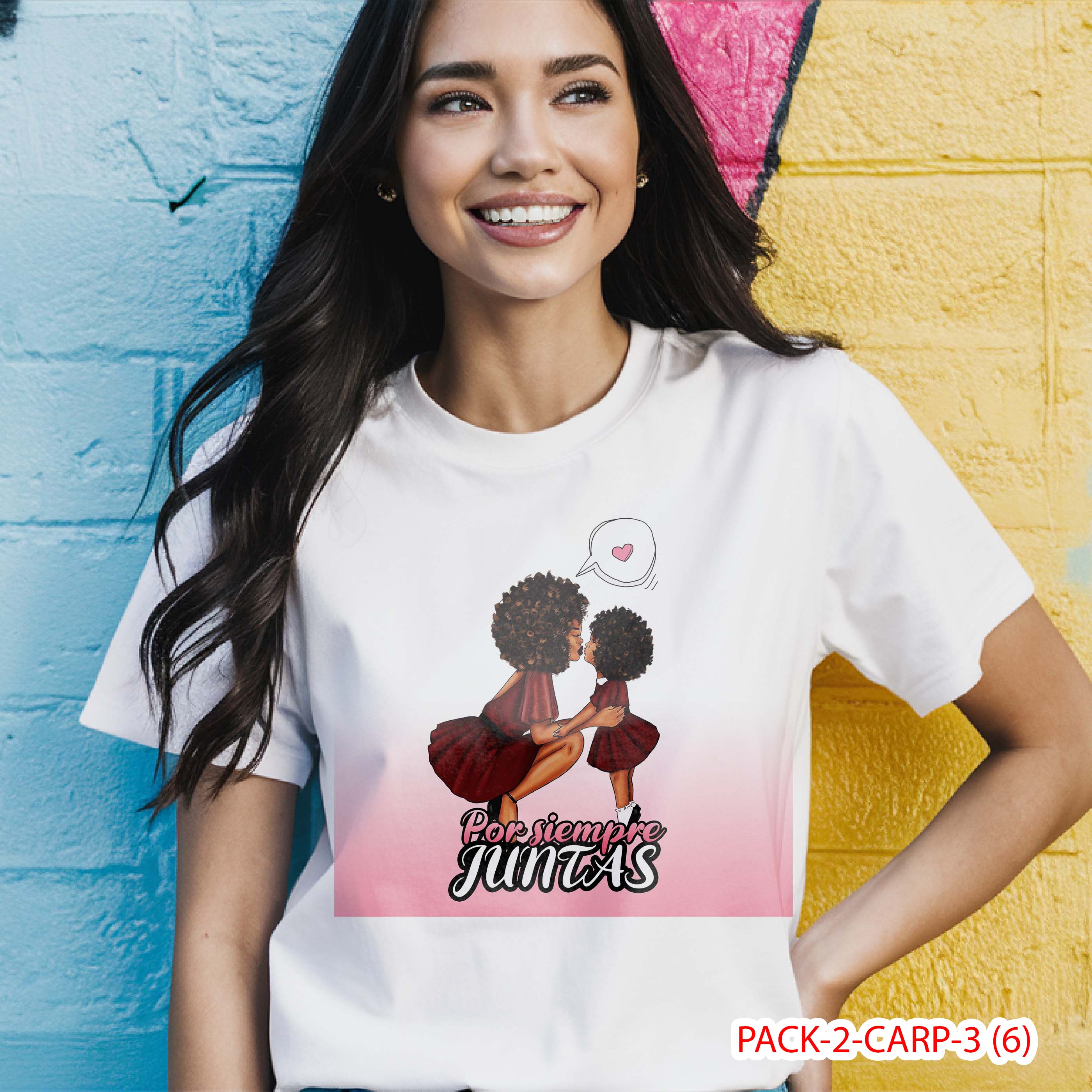 PACK CAMISETA - DTF - DIA DE LA MADRES 0001