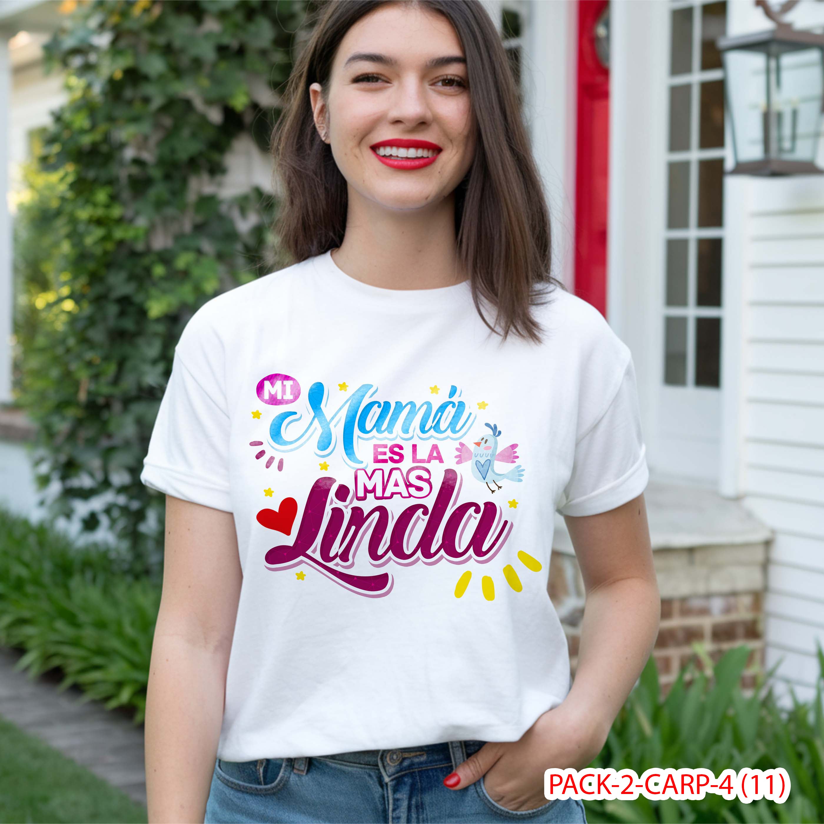 PACK CAMISETA - DTF - DIA DE LA MADRES 0001