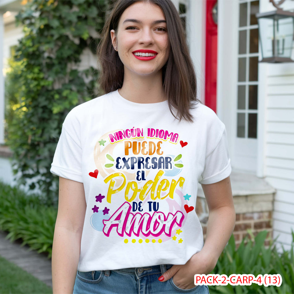 PACK CAMISETA - DTF - DIA DE LA MADRES 0001