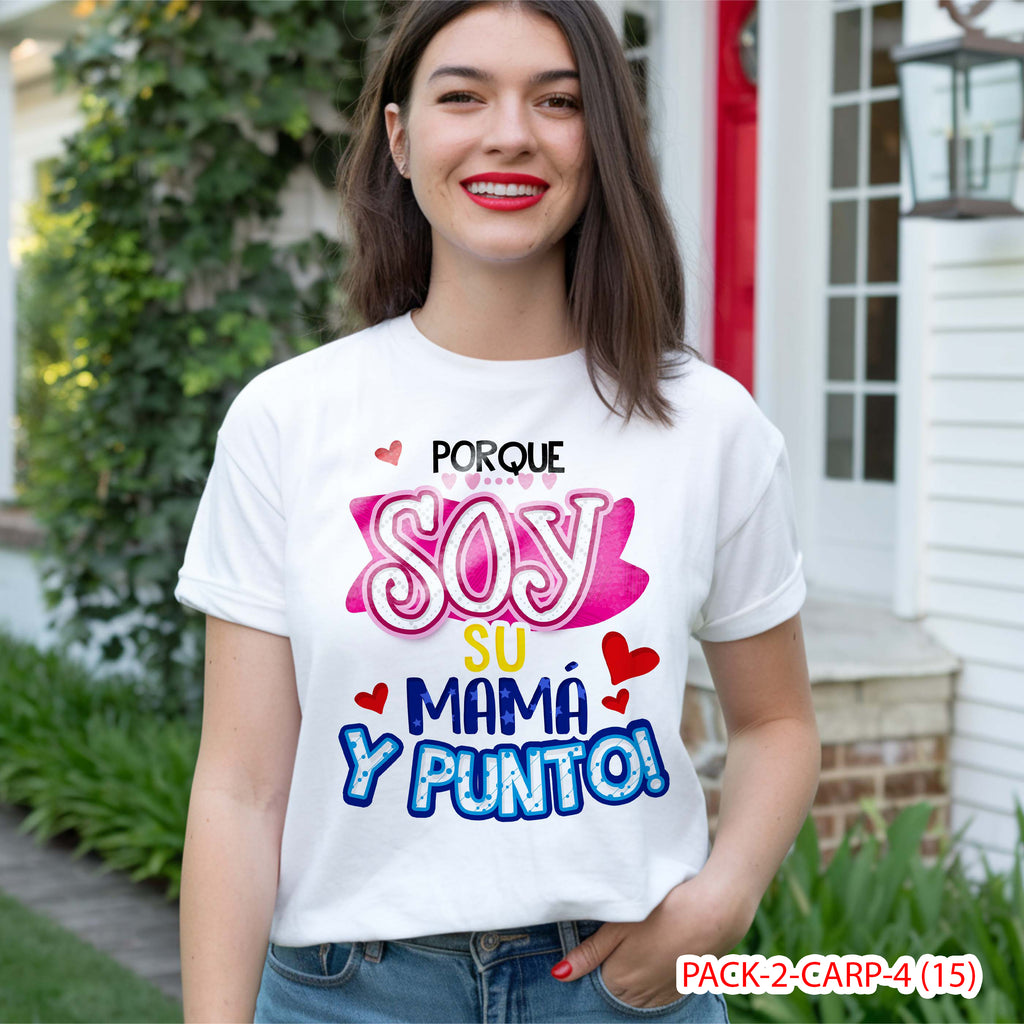 PACK CAMISETA - DTF - DIA DE LA MADRES 0001