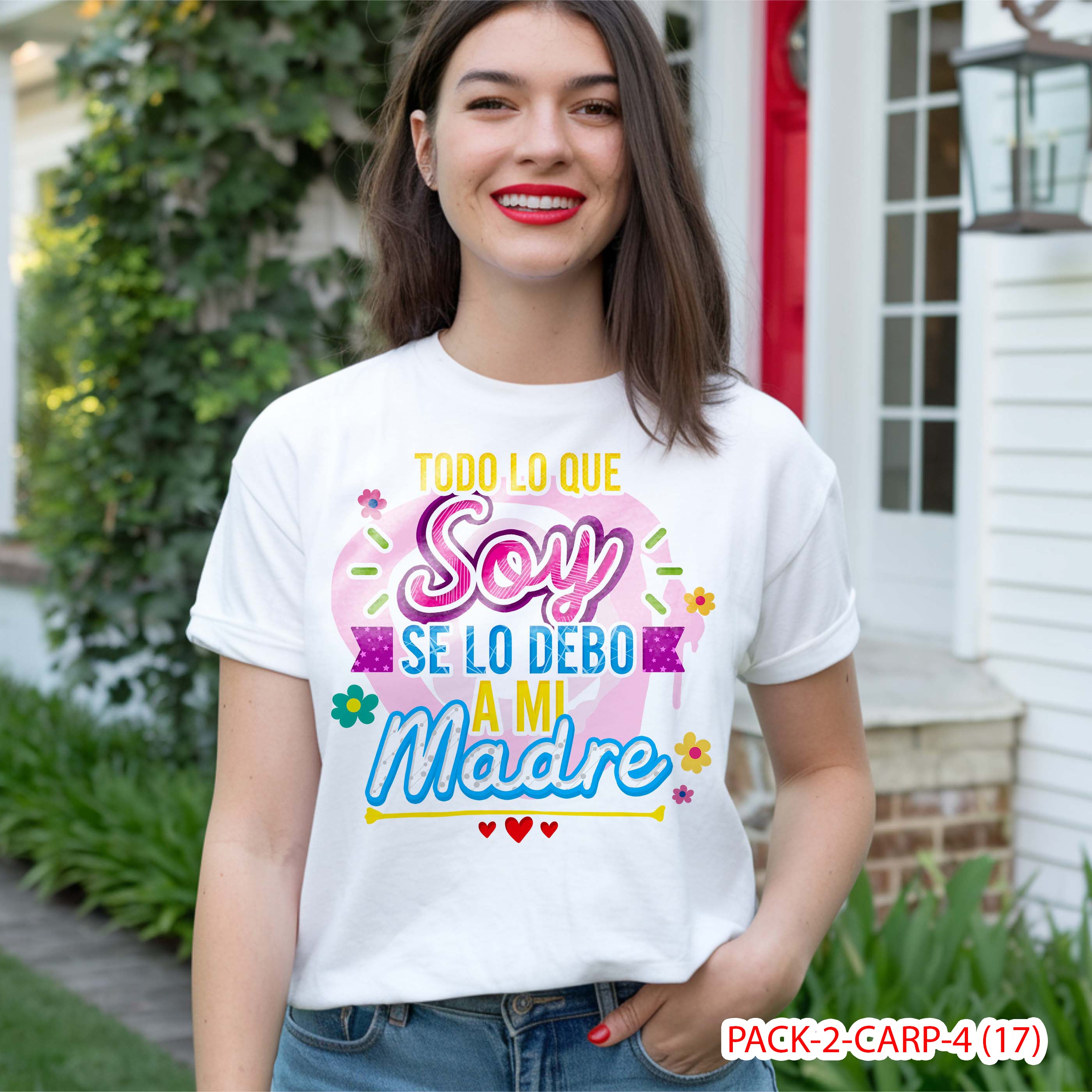 PACK CAMISETA - DTF - DIA DE LA MADRES 0001