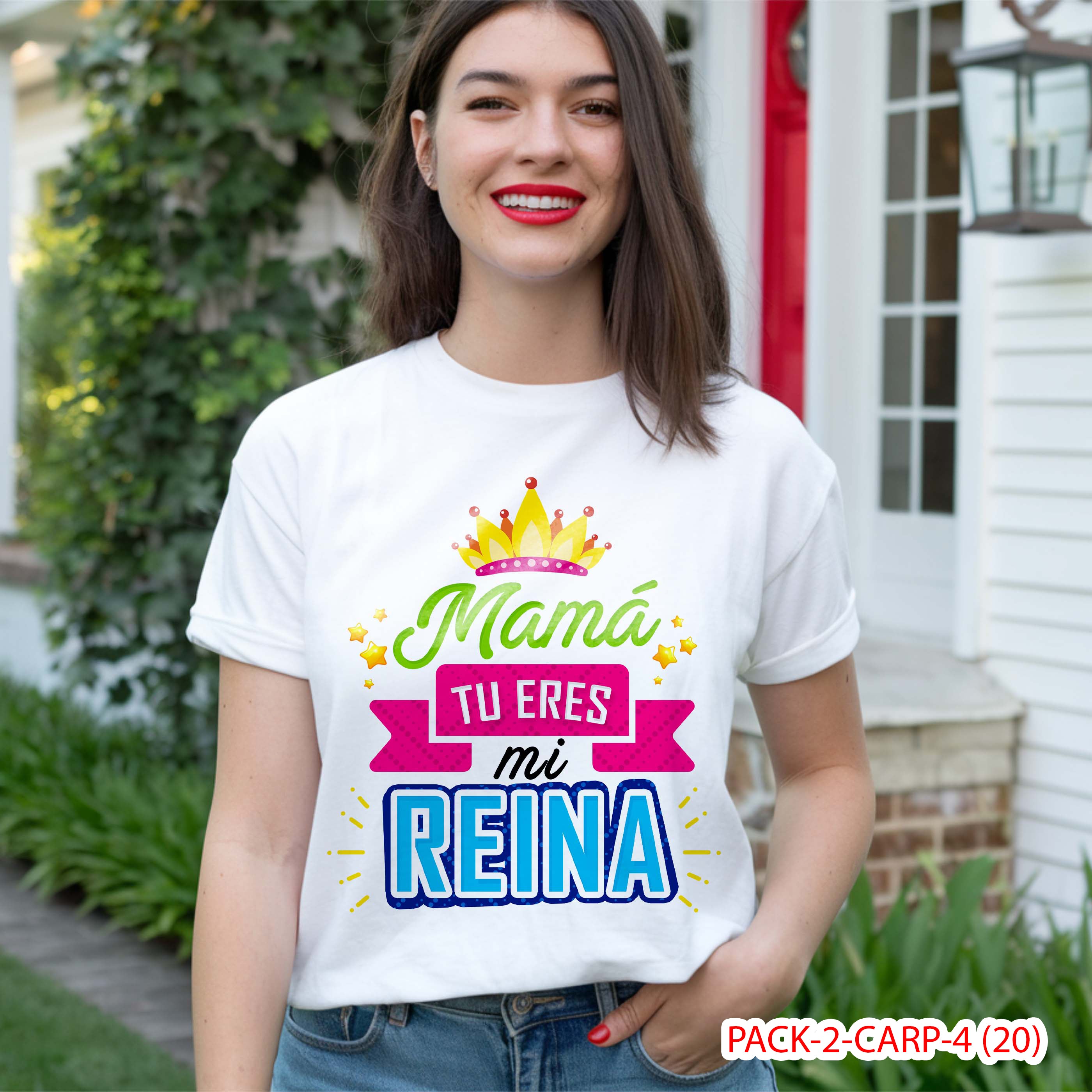 PACK CAMISETA - DTF - DIA DE LA MADRES 0001