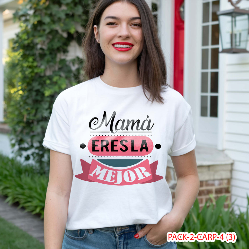 PACK CAMISETA - DTF - DIA DE LA MADRES 0001