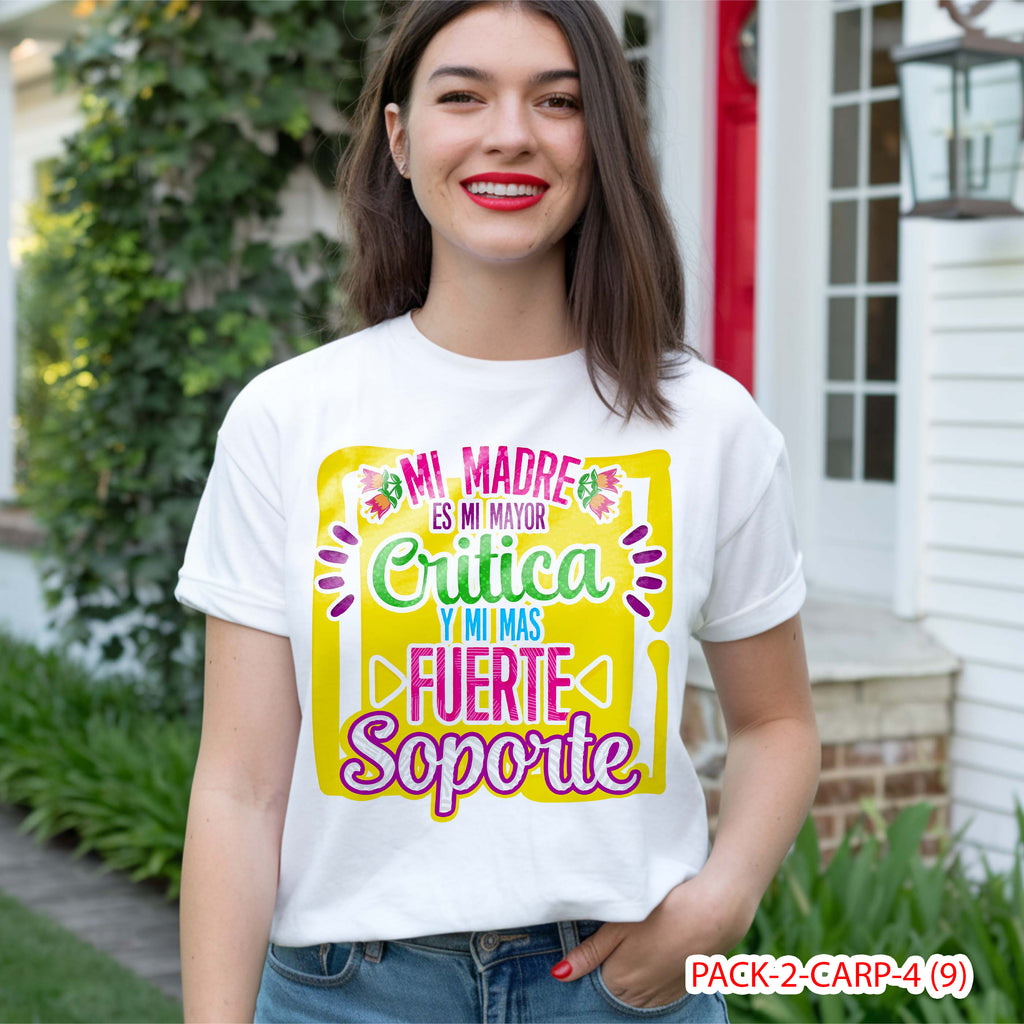 PACK CAMISETA - DTF - DIA DE LA MADRES 0001