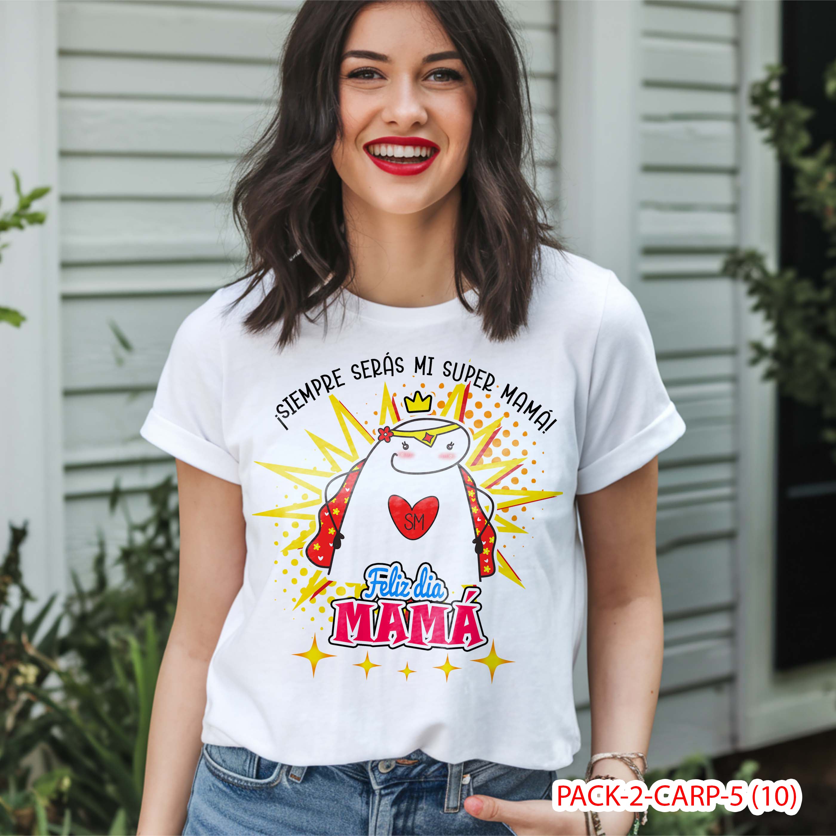 PACK CAMISETA - DTF - DIA DE LA MADRES 0001