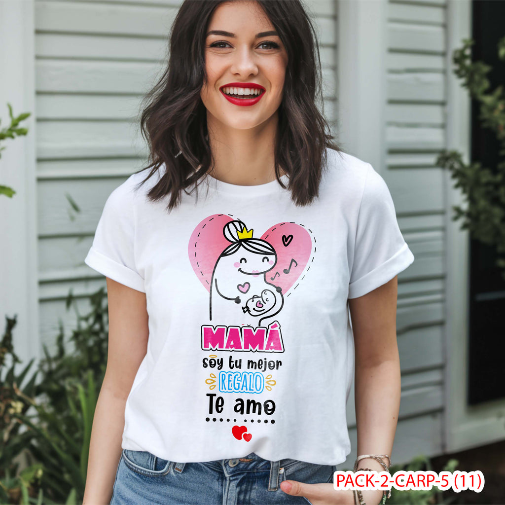 PACK CAMISETA - DTF - DIA DE LA MADRES 0001