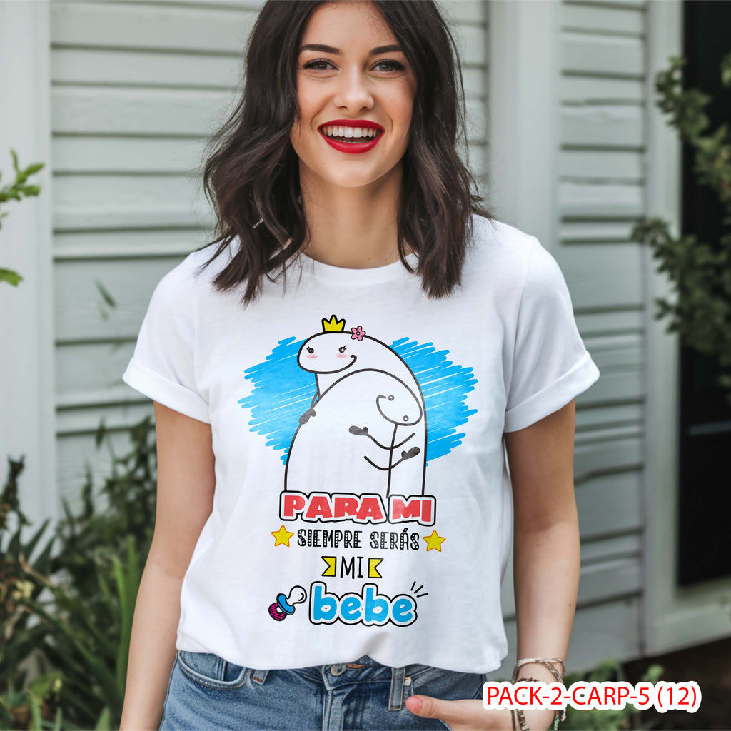 PACK CAMISETA - DTF - DIA DE LA MADRES 0001