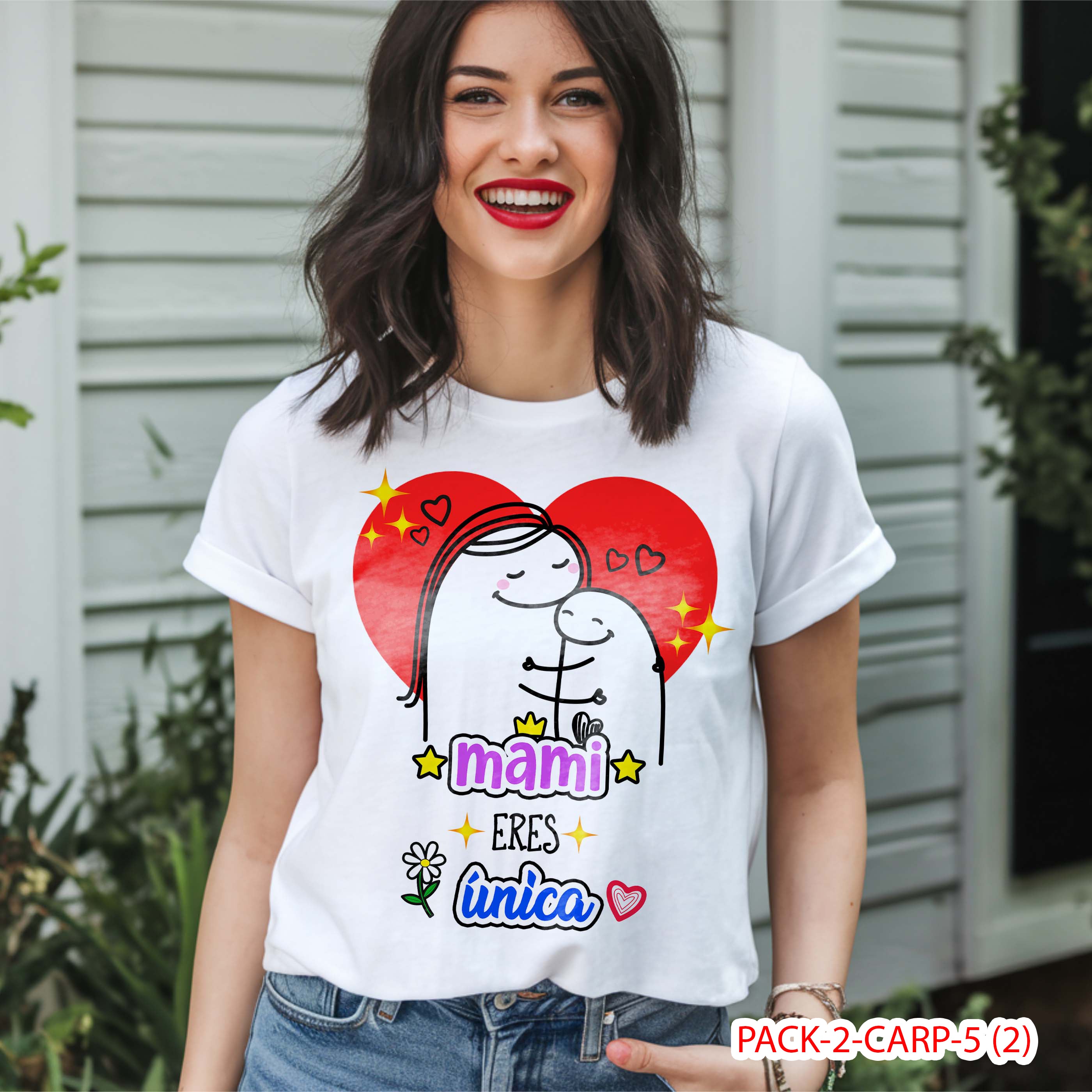 PACK CAMISETA - DTF - DIA DE LA MADRES 0001