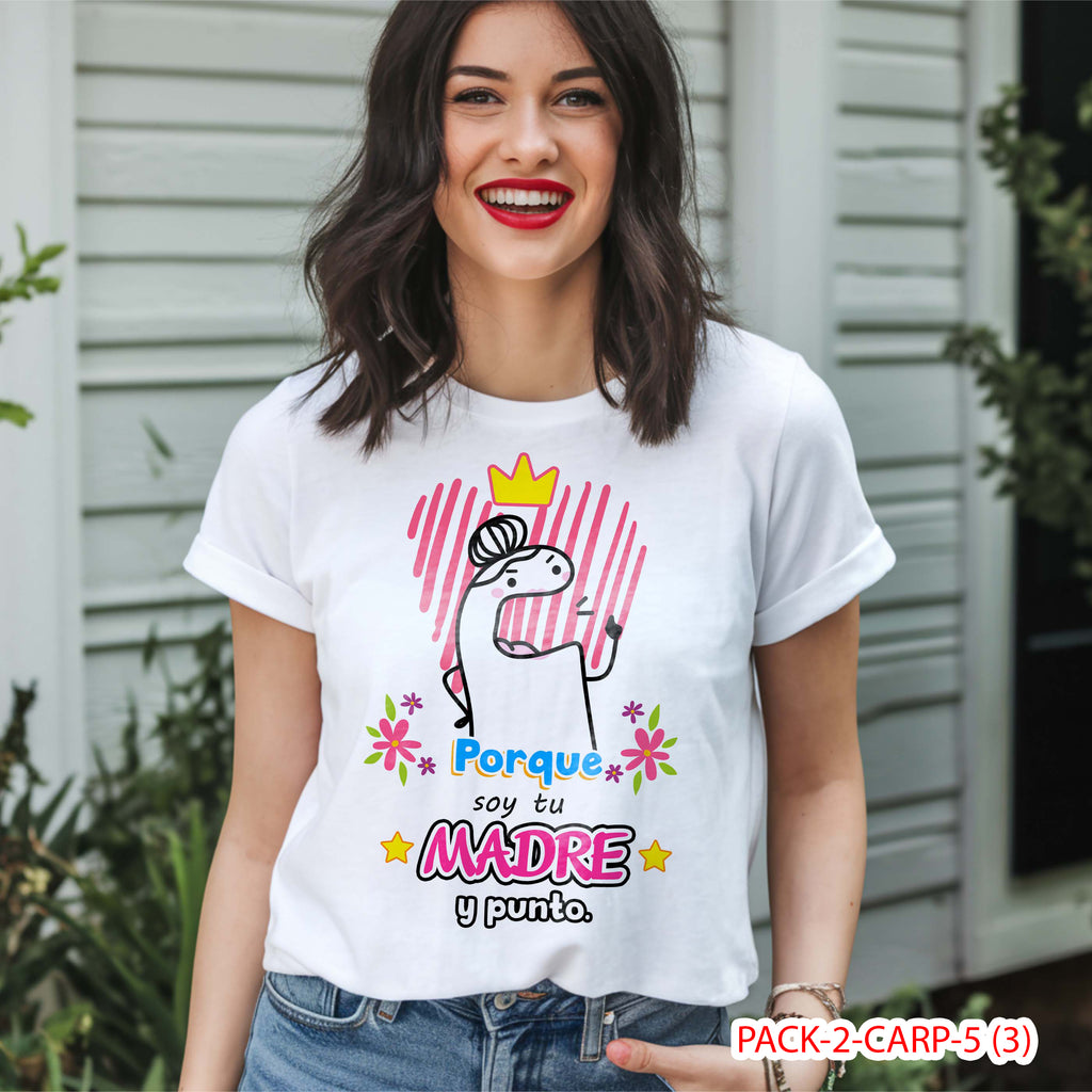 PACK CAMISETA - DTF - DIA DE LA MADRES 0001
