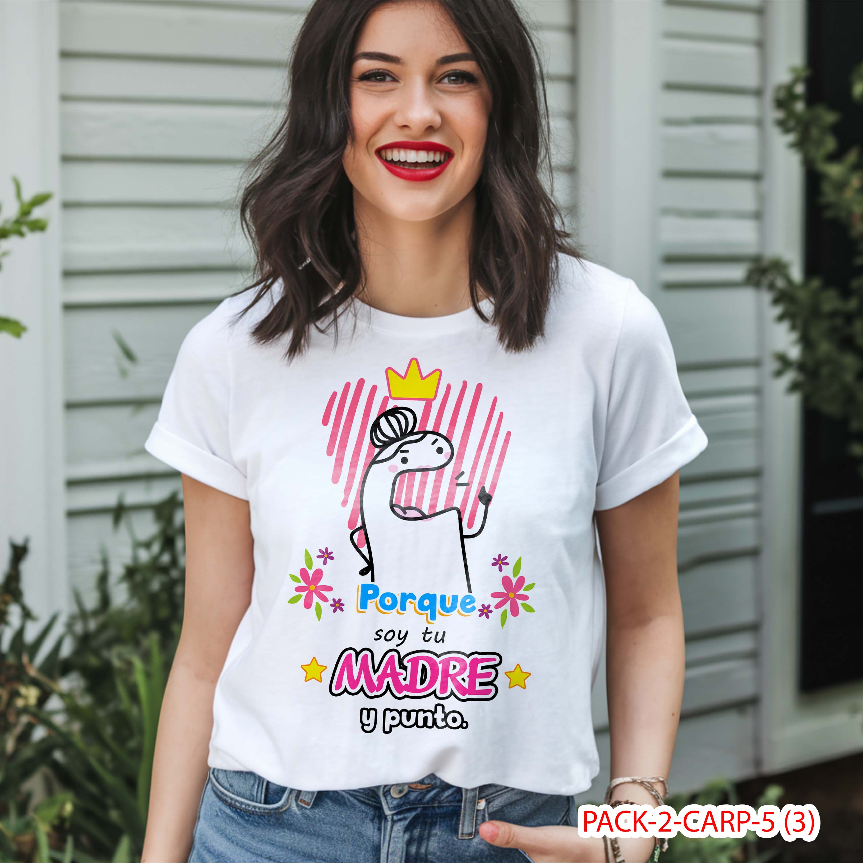 PACK CAMISETA - DTF - DIA DE LA MADRES 0001
