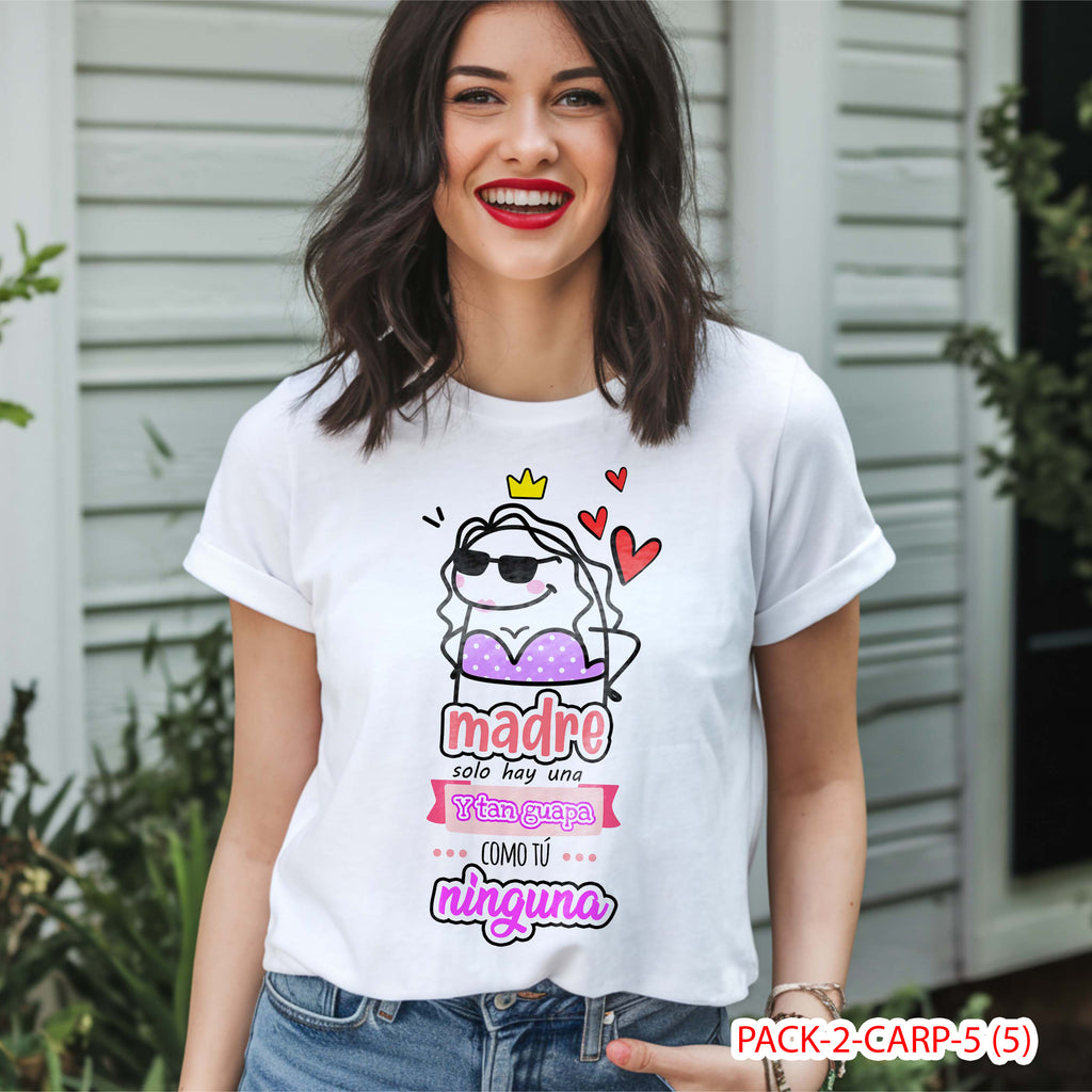 PACK CAMISETA - DTF - DIA DE LA MADRES 0001