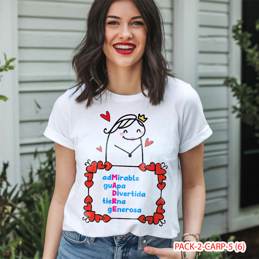 PACK CAMISETA - DTF - DIA DE LA MADRES 0001