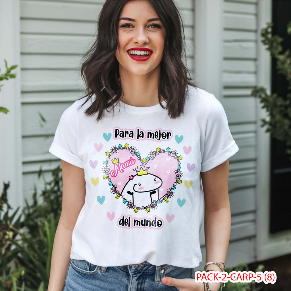 PACK CAMISETA - DTF - DIA DE LA MADRES 0001