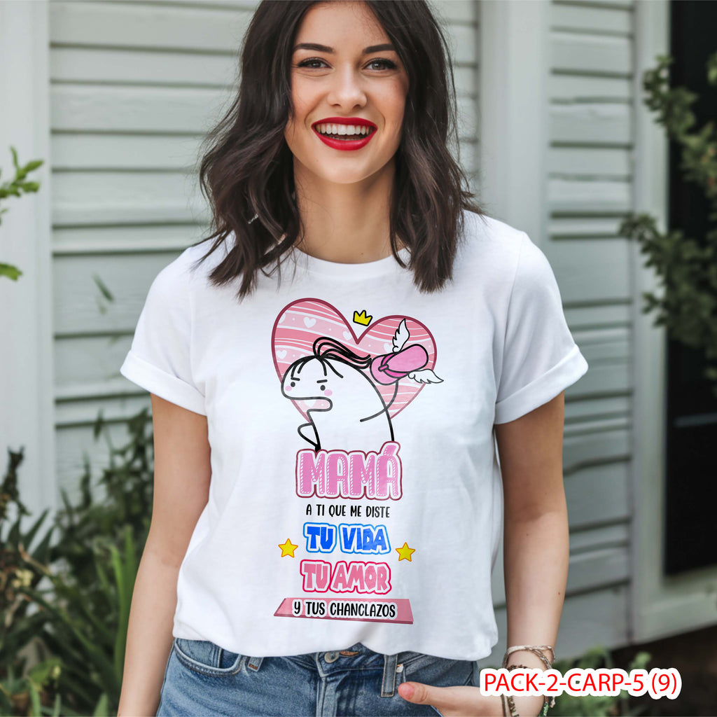 PACK CAMISETA - DTF - DIA DE LA MADRES 0001