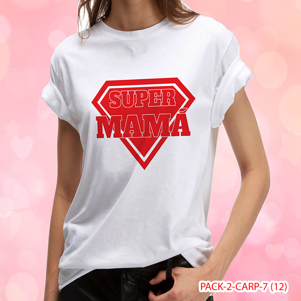 PACK CAMISETA - DTF - DIA DE LA MADRES 0001