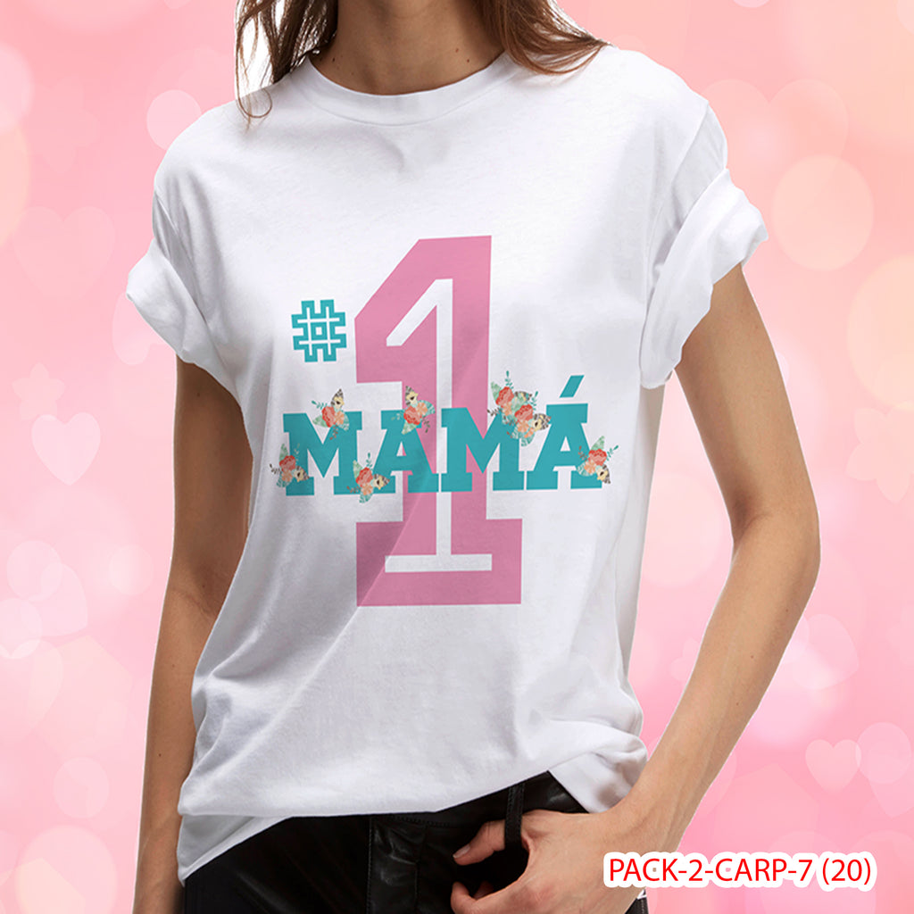 PACK CAMISETA - DTF - DIA DE LA MADRES 0001