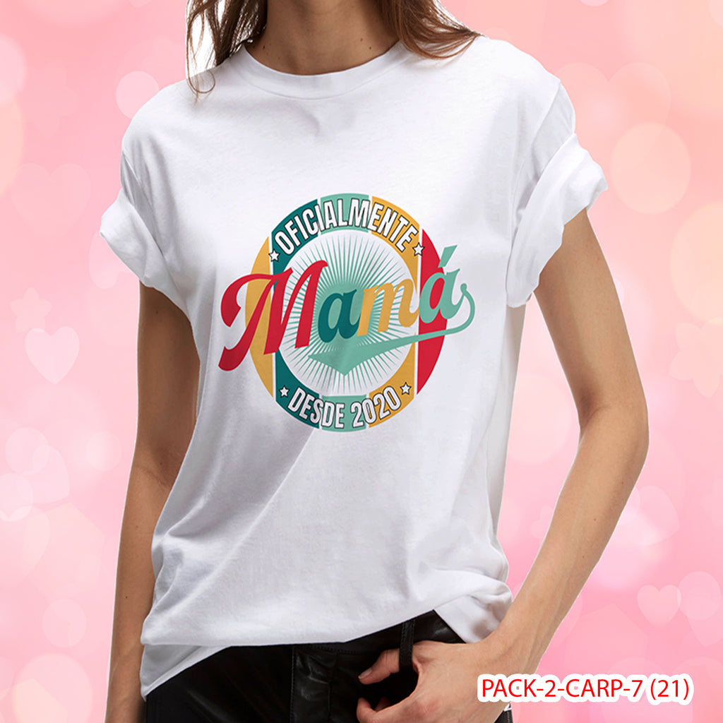 PACK CAMISETA - DTF - DIA DE LA MADRES 0001