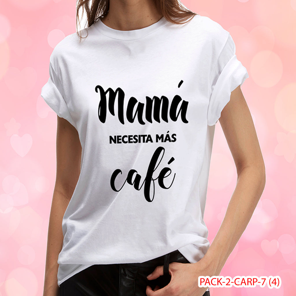 PACK CAMISETA - DTF - DIA DE LA MADRES 0001
