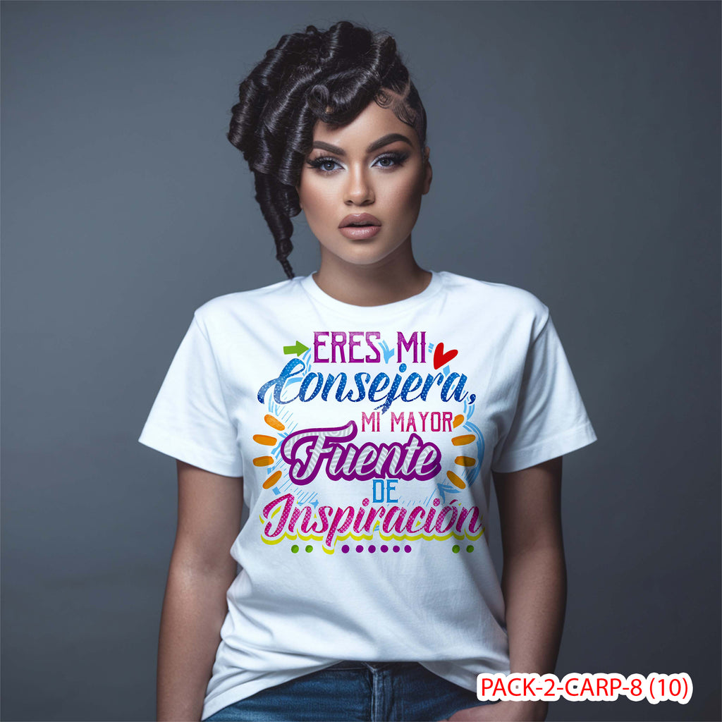 PACK CAMISETA - DTF - DIA DE LA MADRES 0001