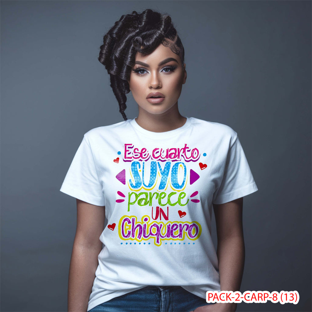 PACK CAMISETA - DTF - DIA DE LA MADRES 0001