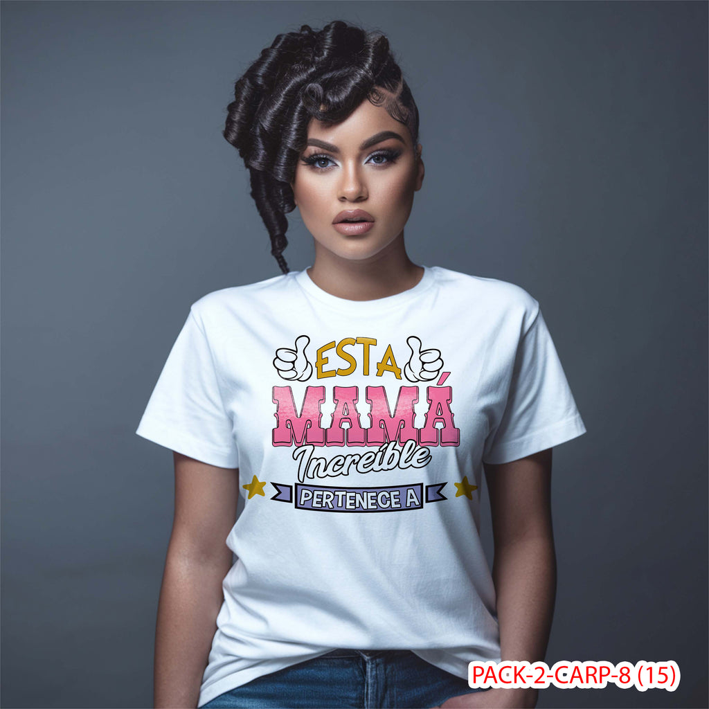 PACK CAMISETA - DTF - DIA DE LA MADRES 0001