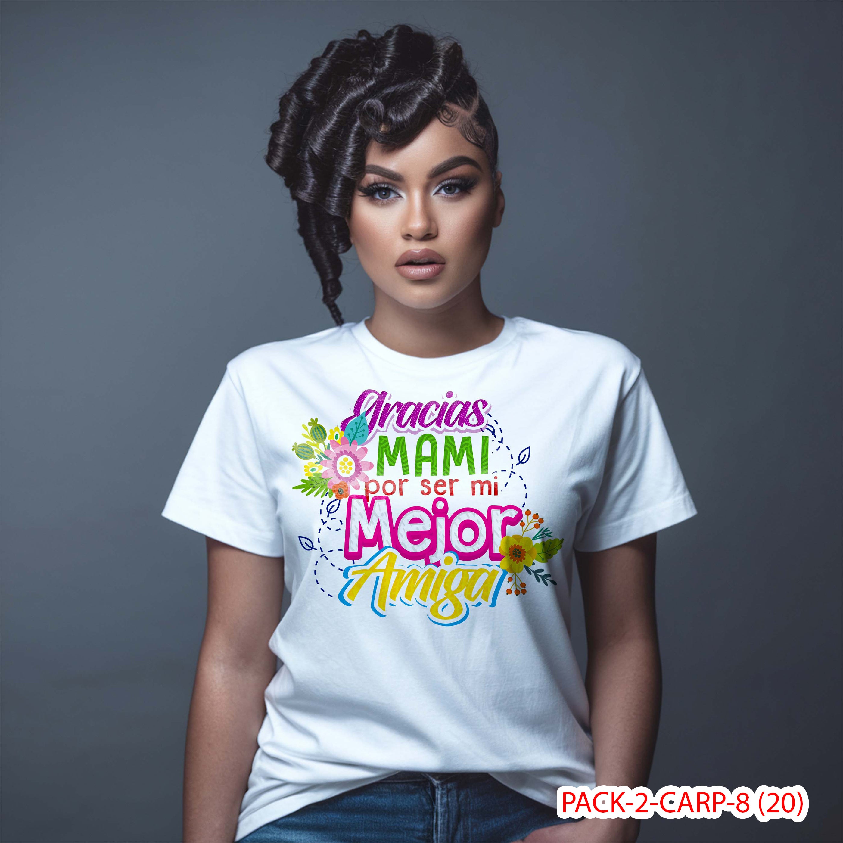 PACK CAMISETA - DTF - DIA DE LA MADRES 0001