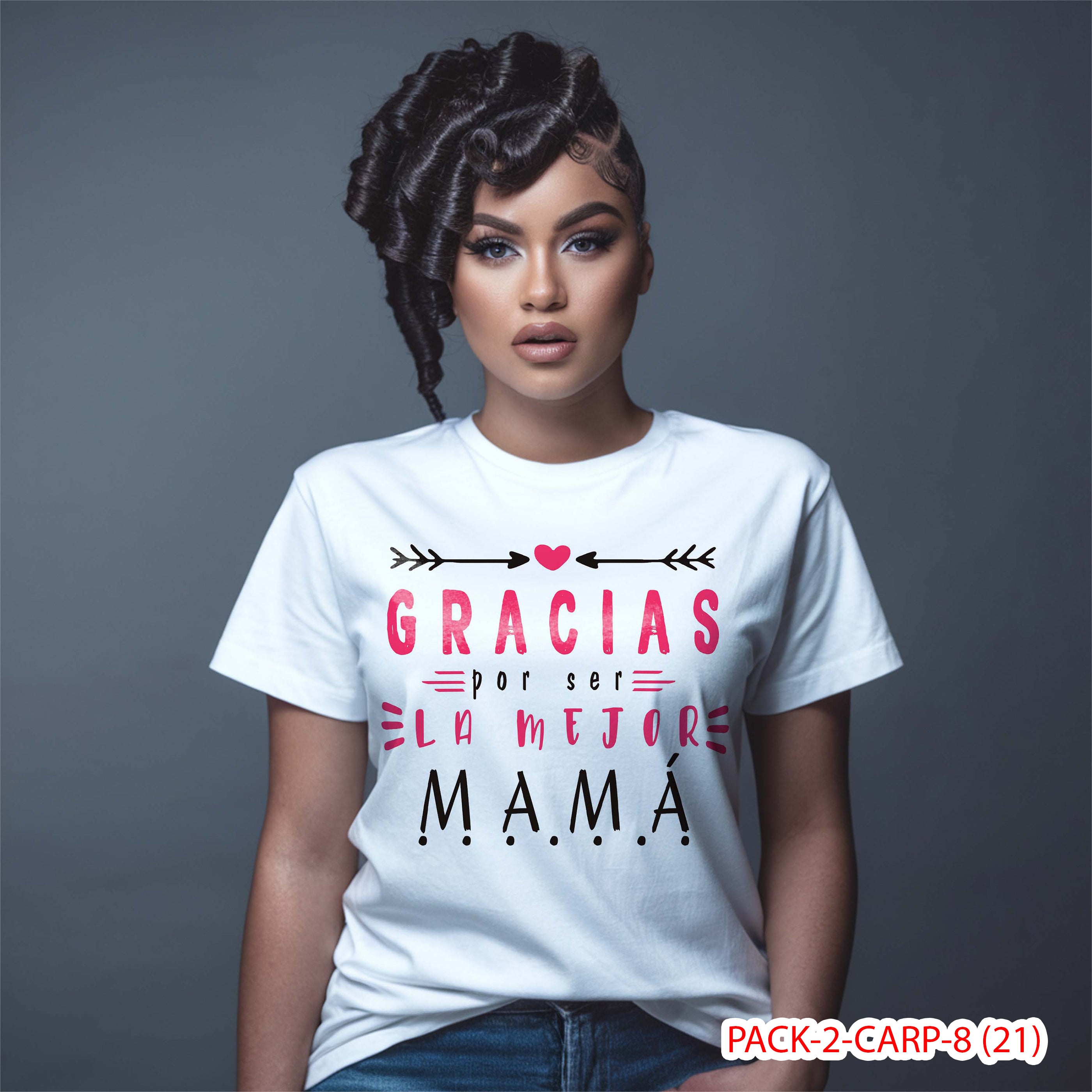 PACK CAMISETA - DTF - DIA DE LA MADRES 0001