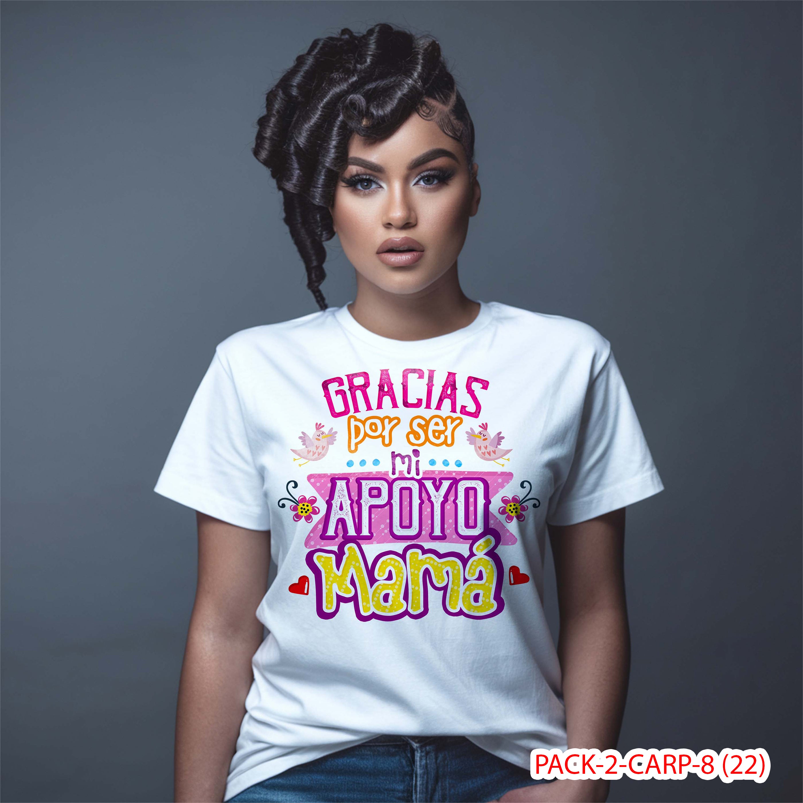 PACK CAMISETA - DTF - DIA DE LA MADRES 0001