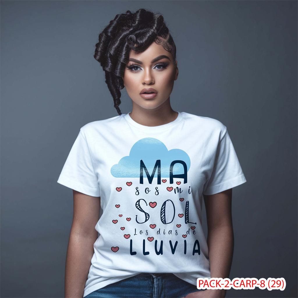 PACK CAMISETA - DTF - DIA DE LA MADRES 0001