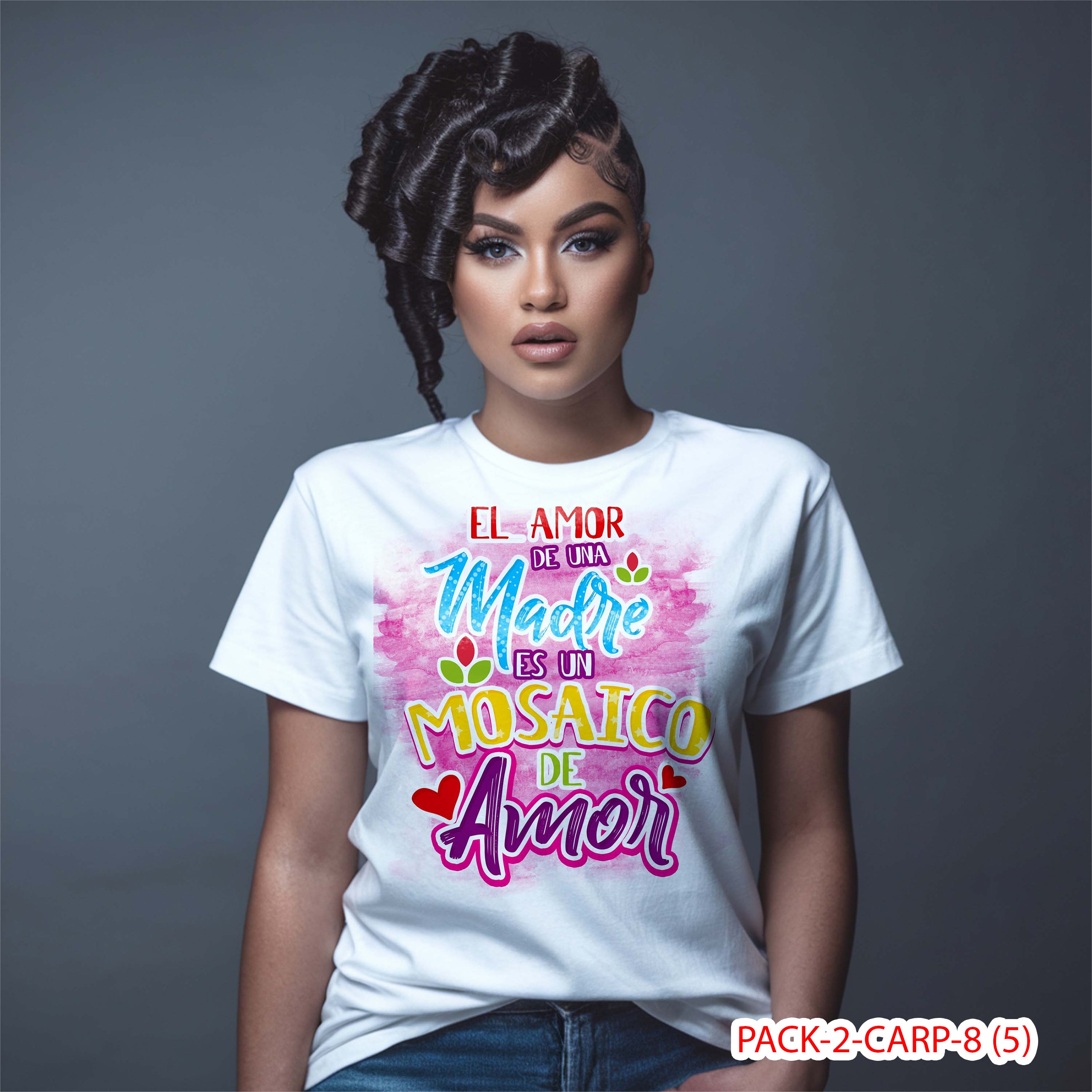PACK CAMISETA - DTF - DIA DE LA MADRES 0001