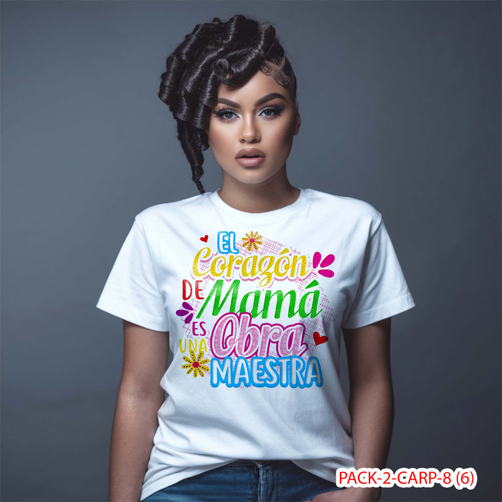 PACK CAMISETA - DTF - DIA DE LA MADRES 0001