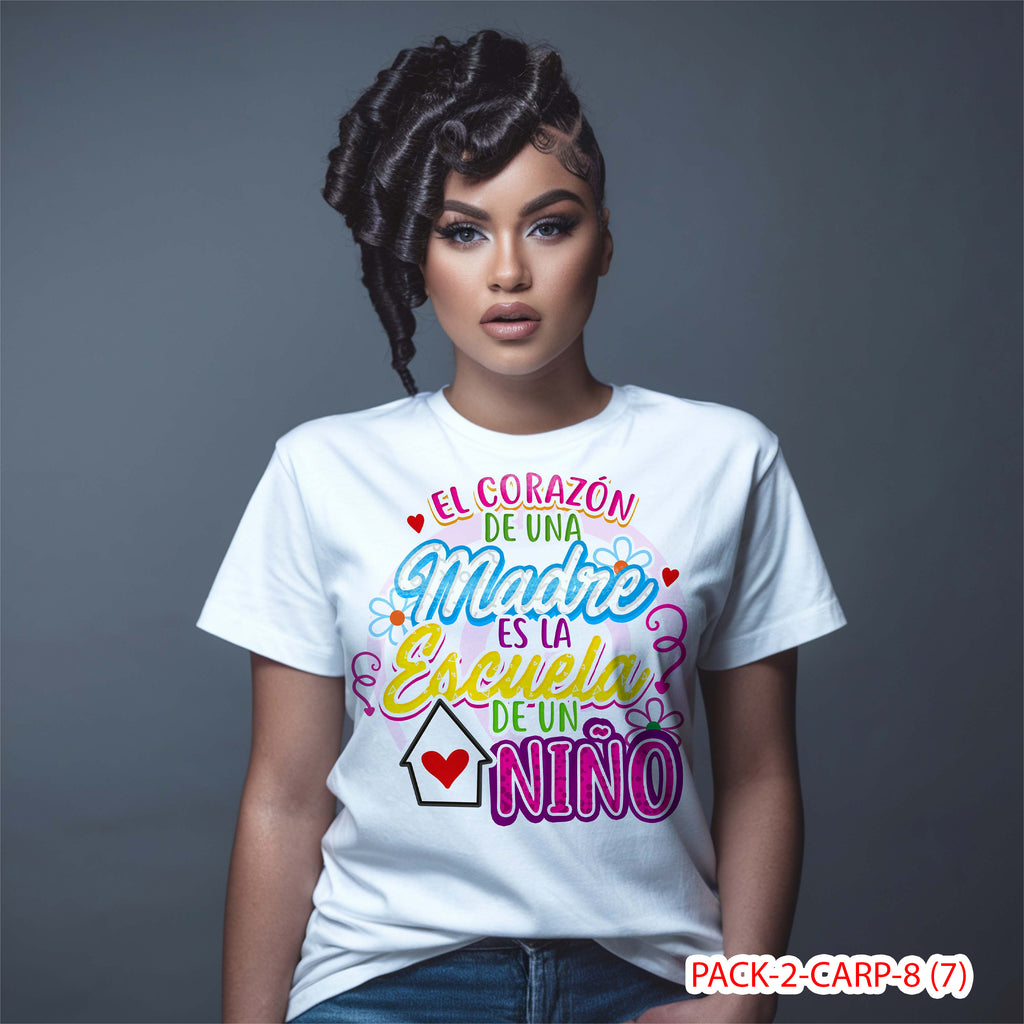 PACK CAMISETA - DTF - DIA DE LA MADRES 0001