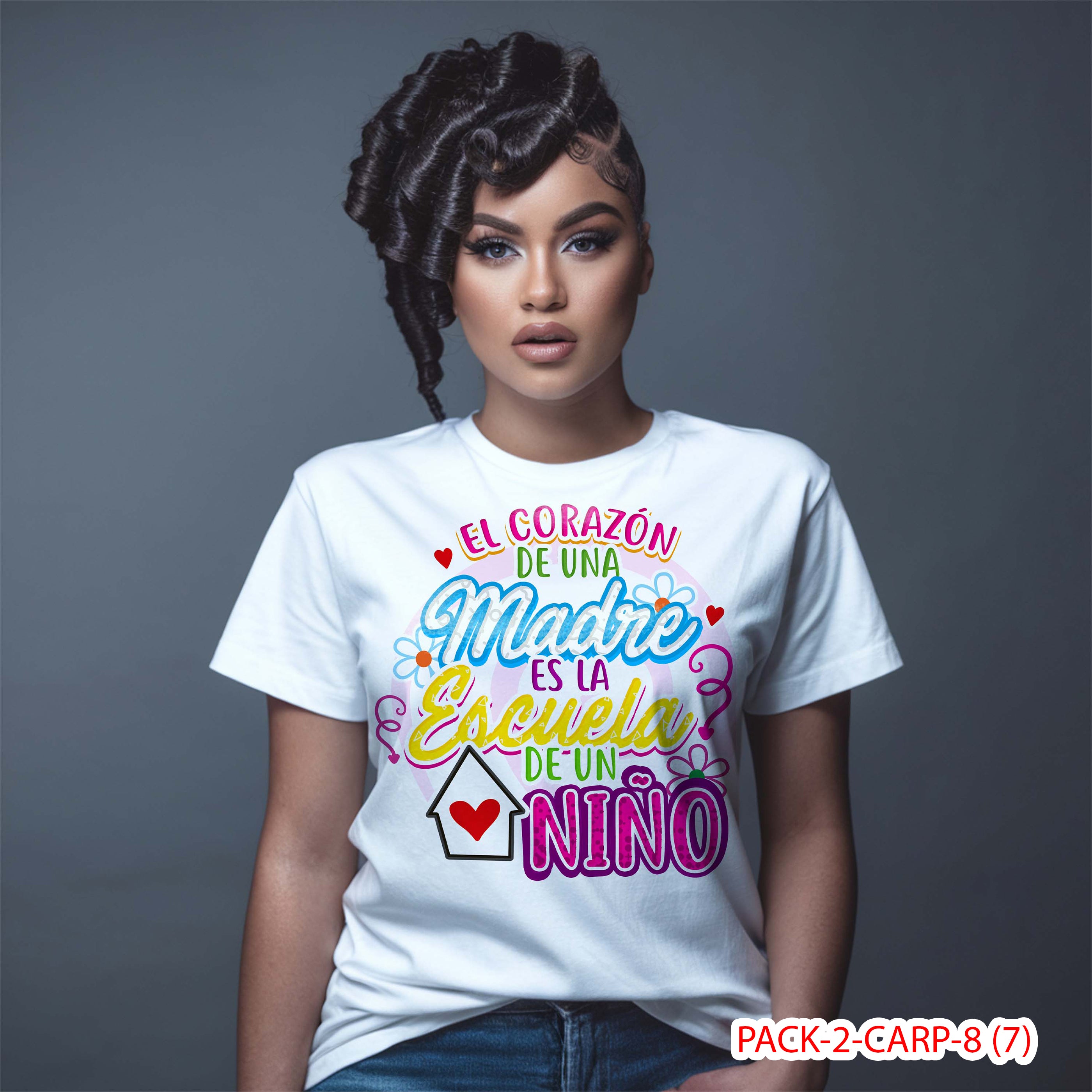 PACK CAMISETA - DTF - DIA DE LA MADRES 0001