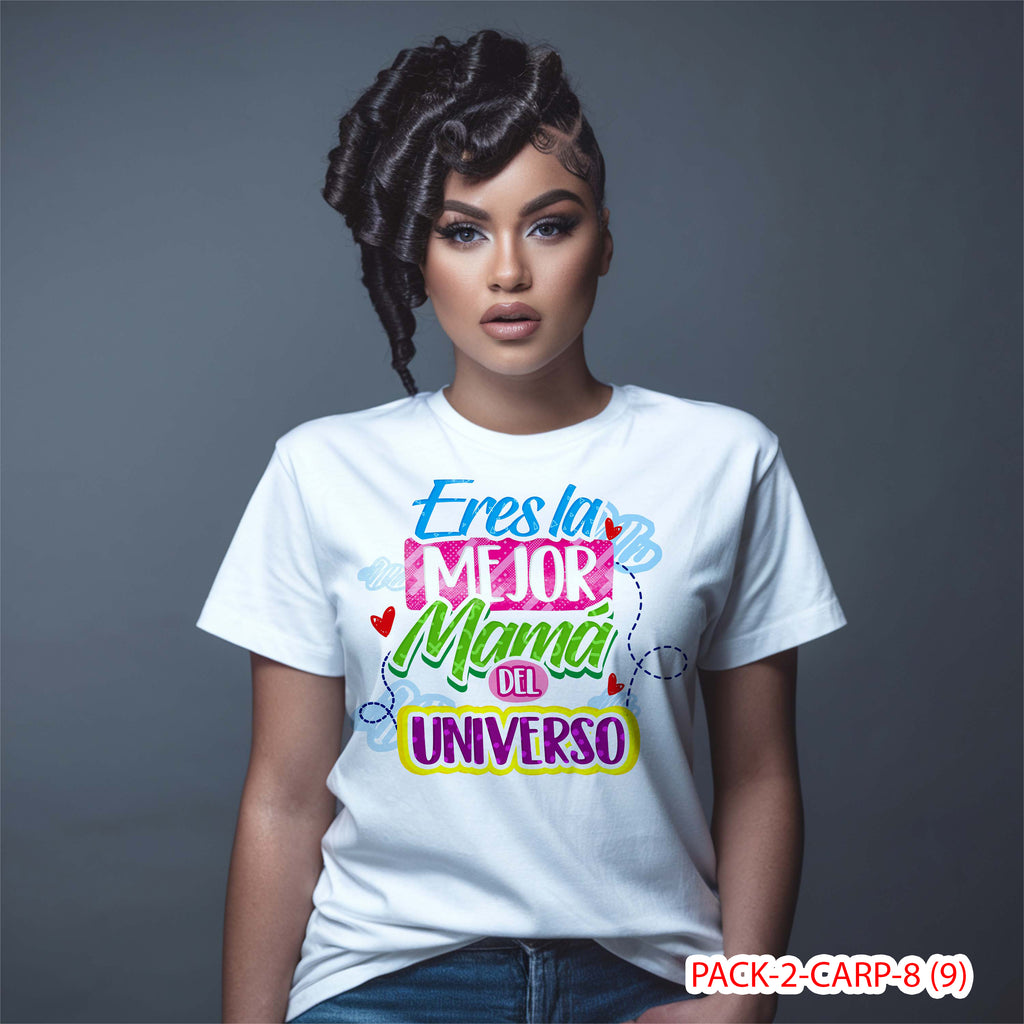 PACK CAMISETA - DTF - DIA DE LA MADRES 0001