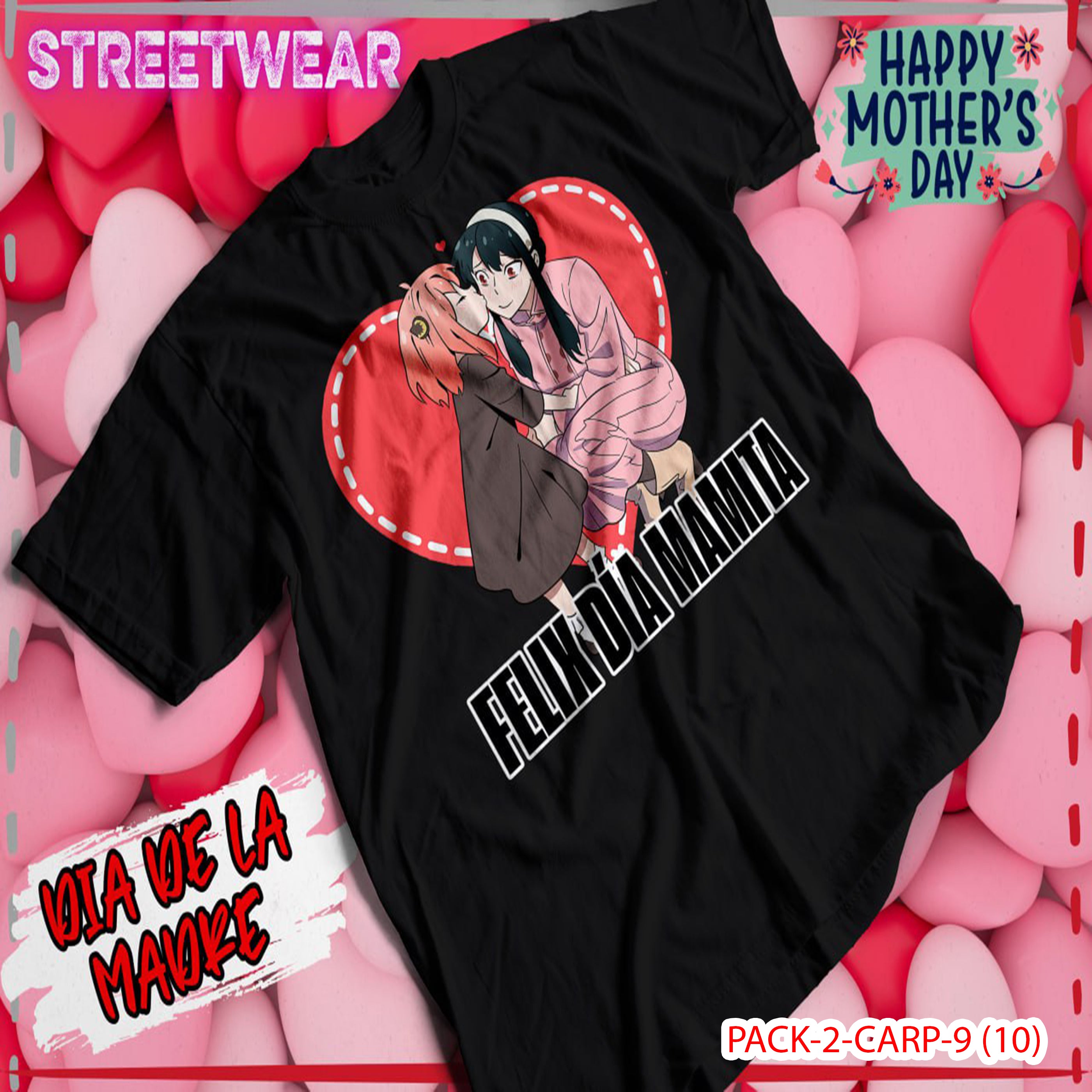PACK CAMISETA - DTF - DIA DE LA MADRES 0001
