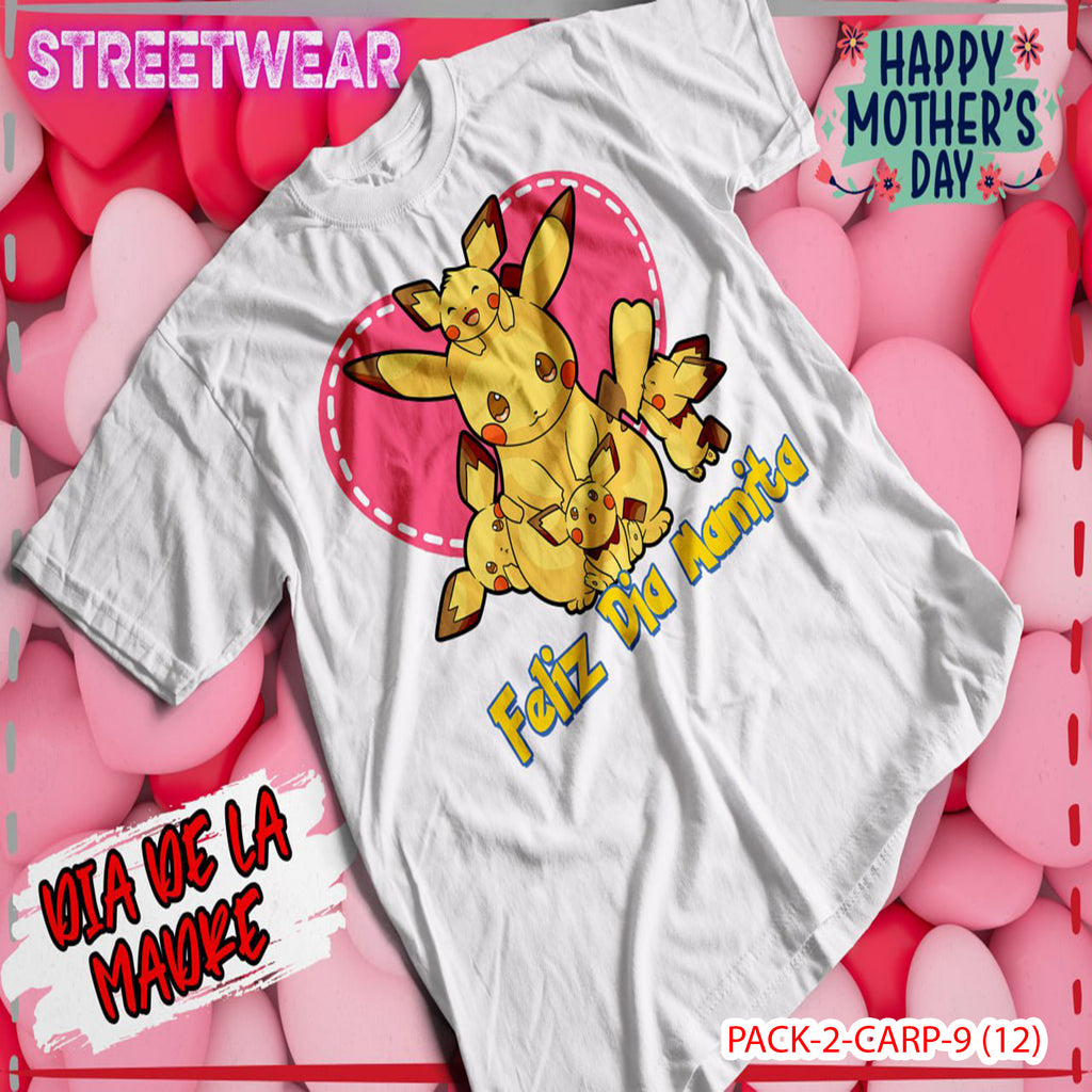 PACK CAMISETA - DTF - DIA DE LA MADRES 0001