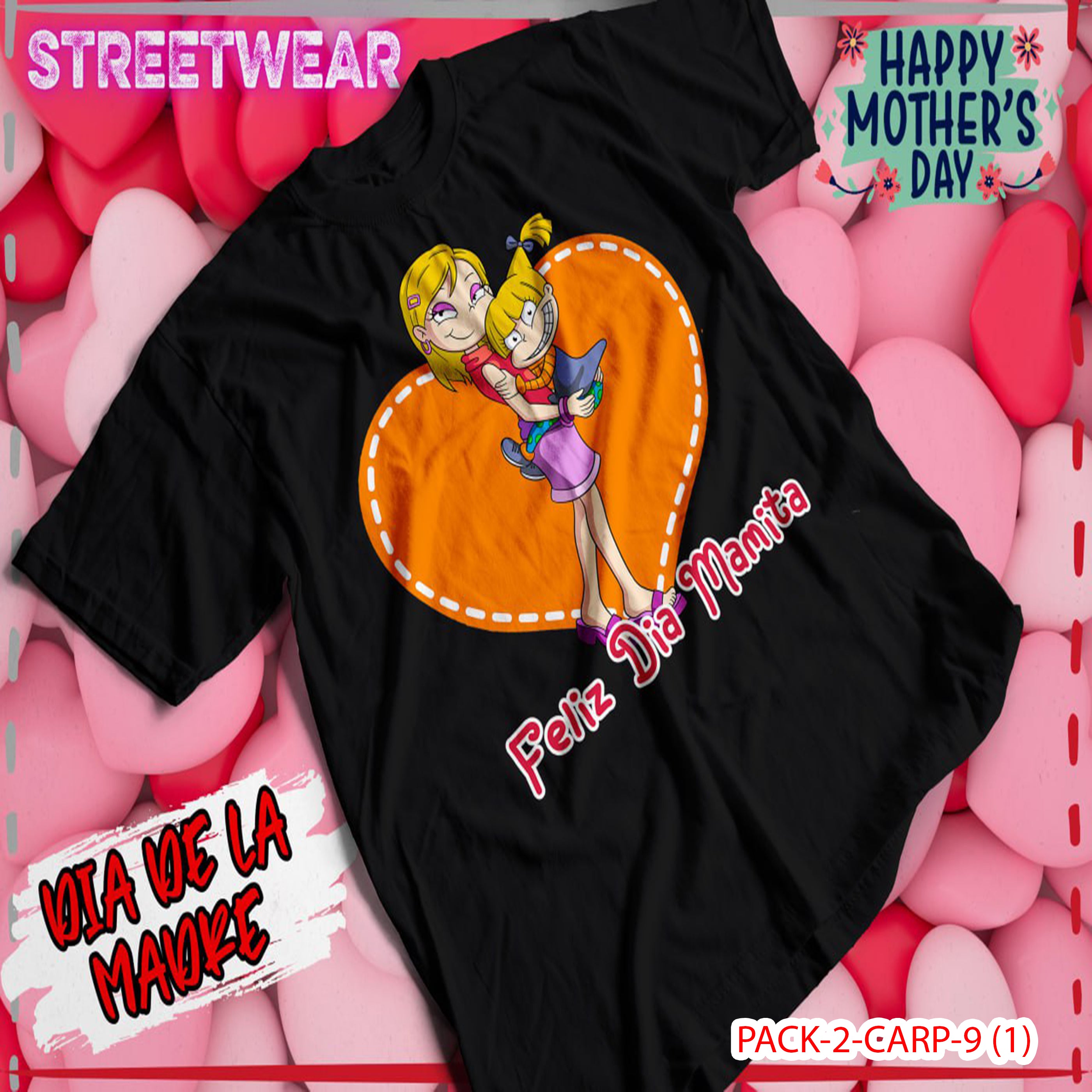 PACK CAMISETA - DTF - DIA DE LA MADRES 0001