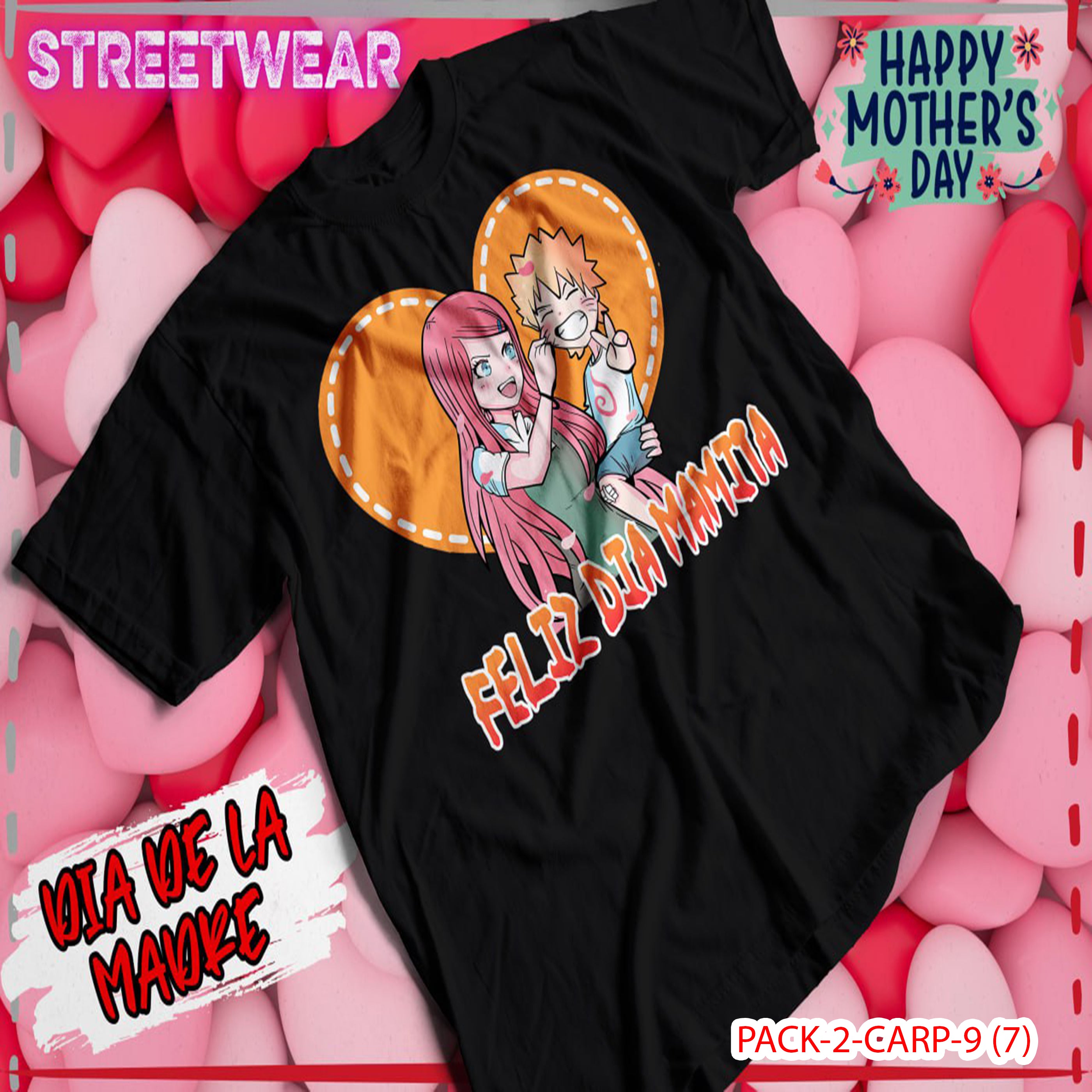 PACK CAMISETA - DTF - DIA DE LA MADRES 0001