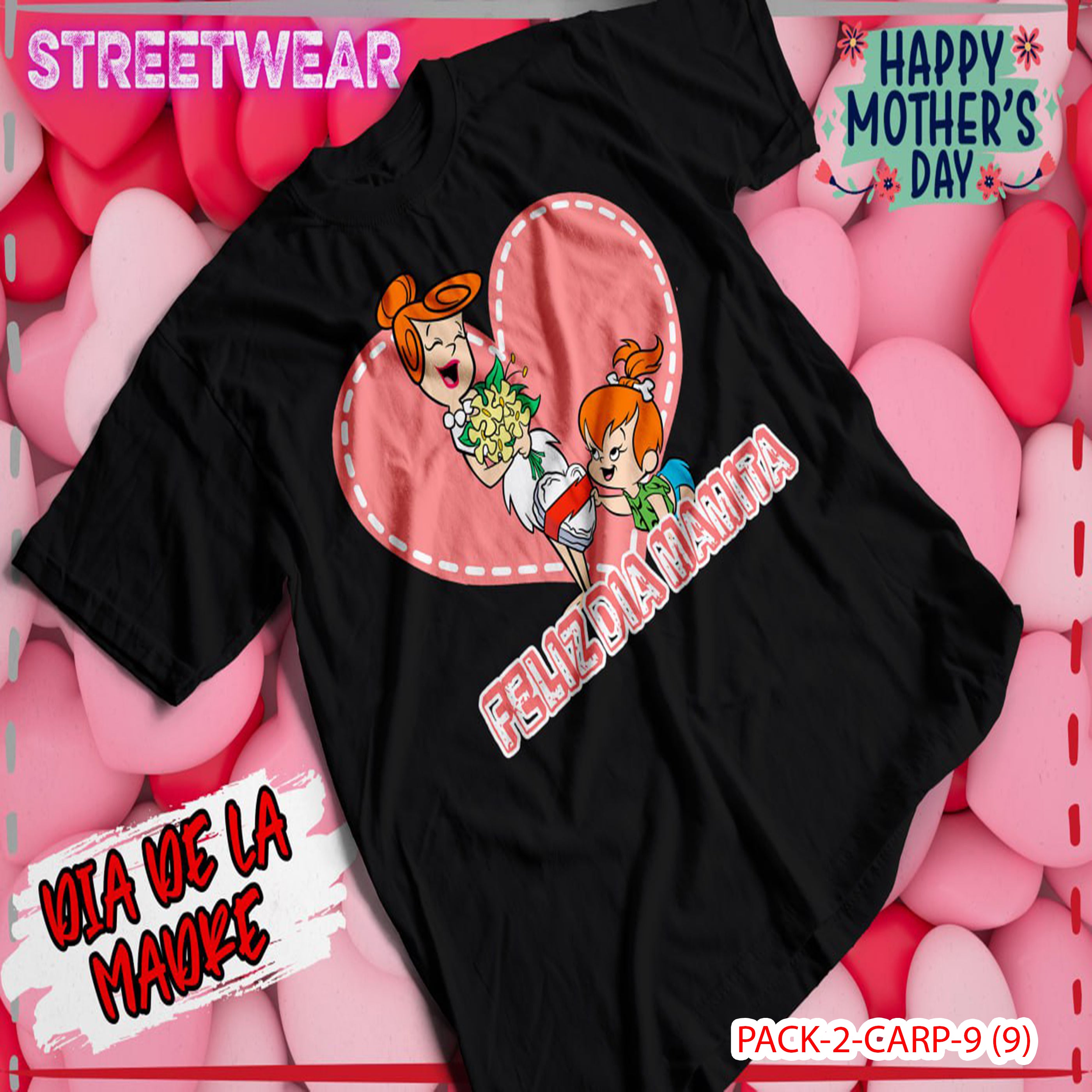 PACK CAMISETA - DTF - DIA DE LA MADRES 0001