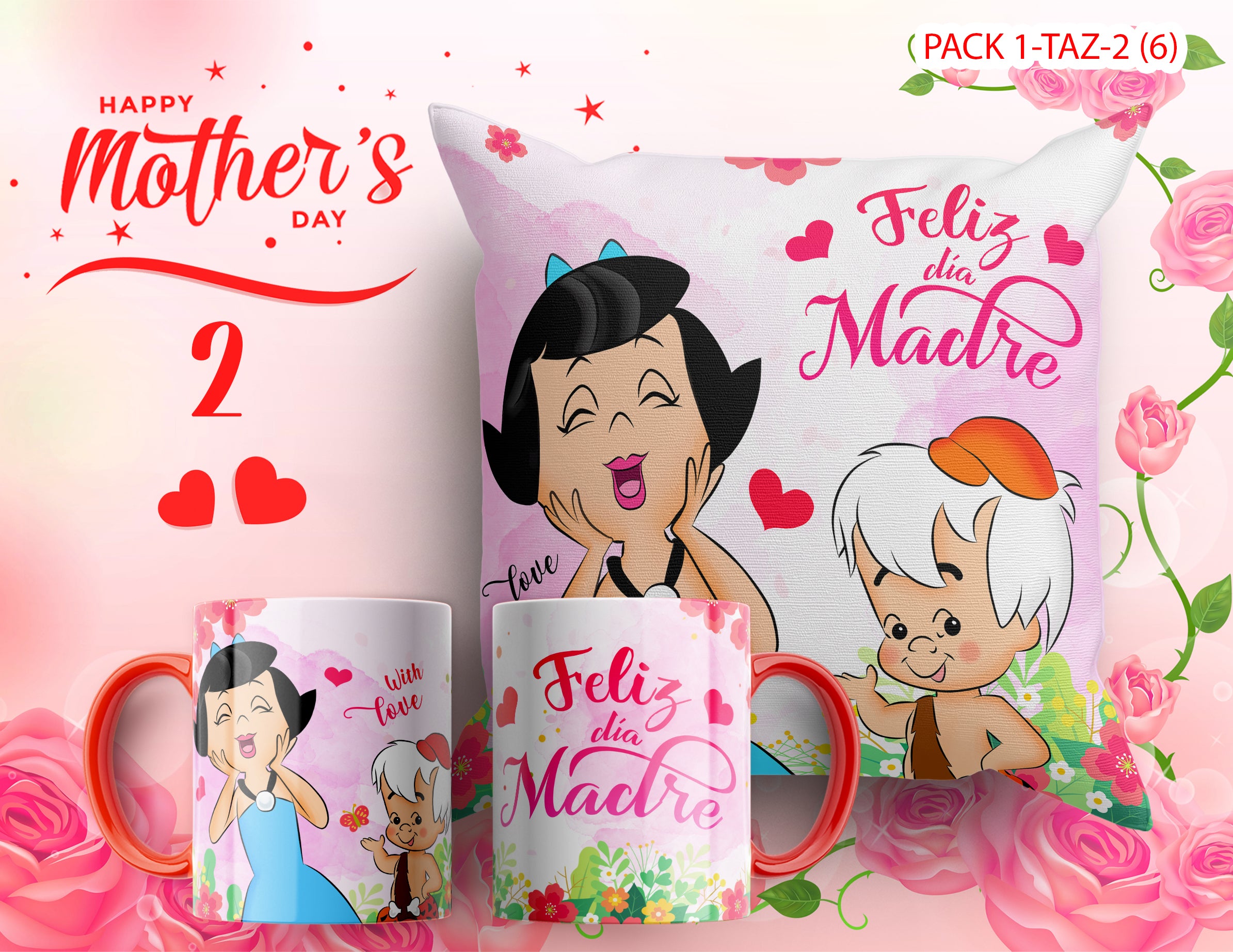 PACK 0001-TAZA DIA MADRES 0001