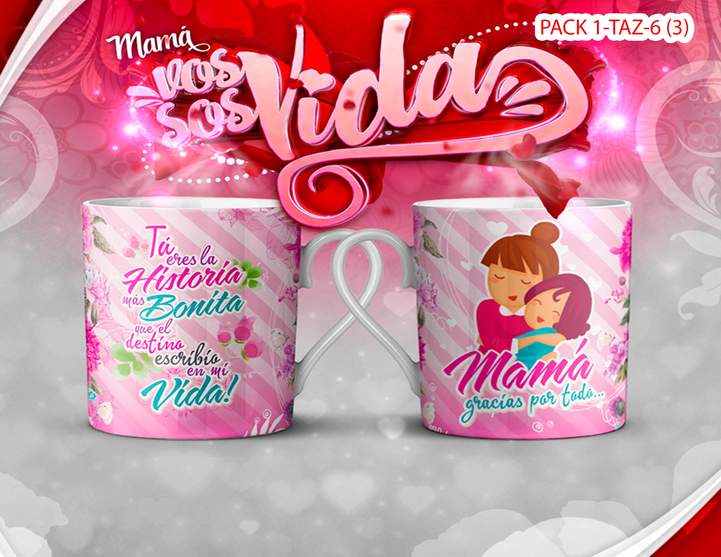 PACK 0001-TAZA DIA MADRES 0001